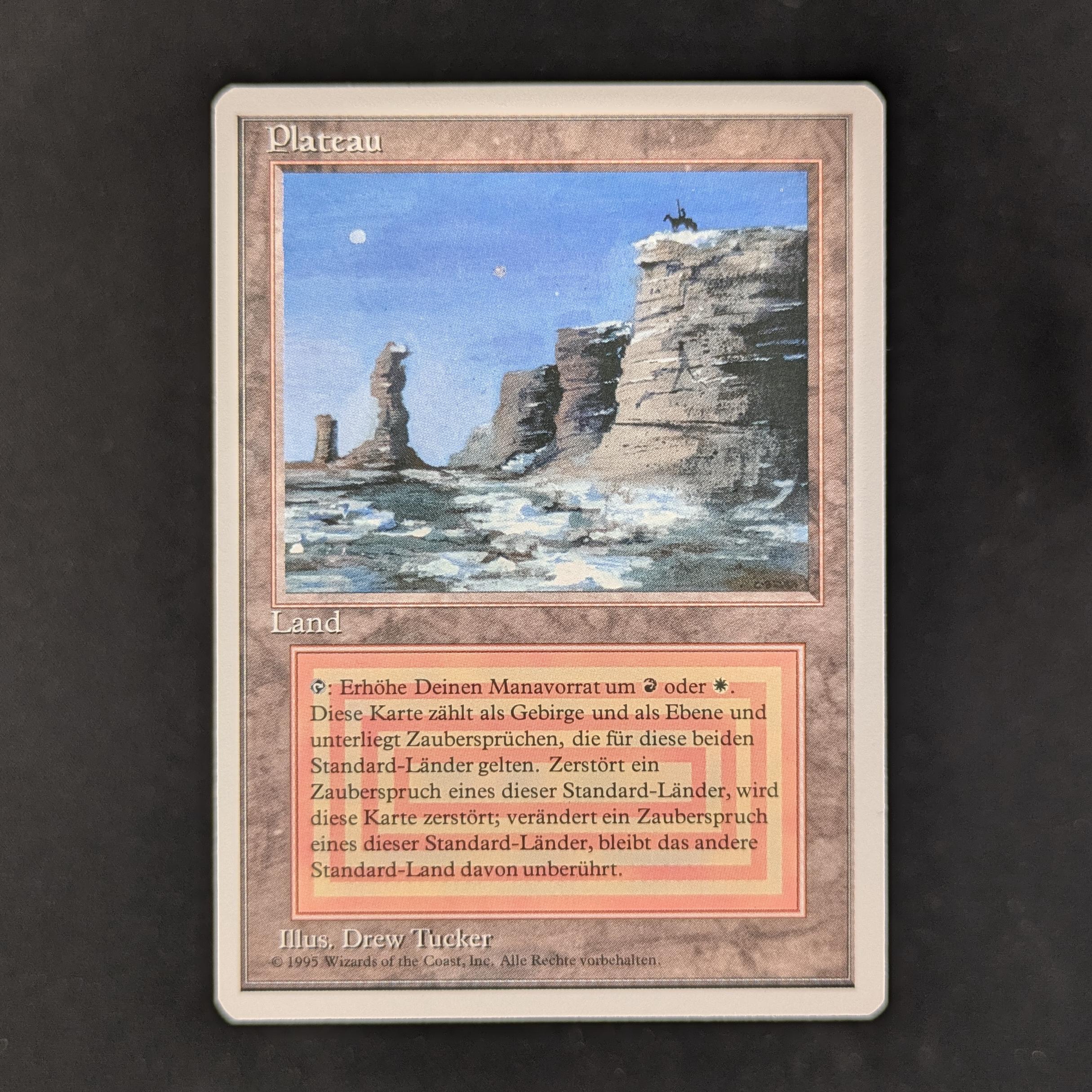 MTG Singles - Plateau - Foreign White Bordered - German - NM - 33115