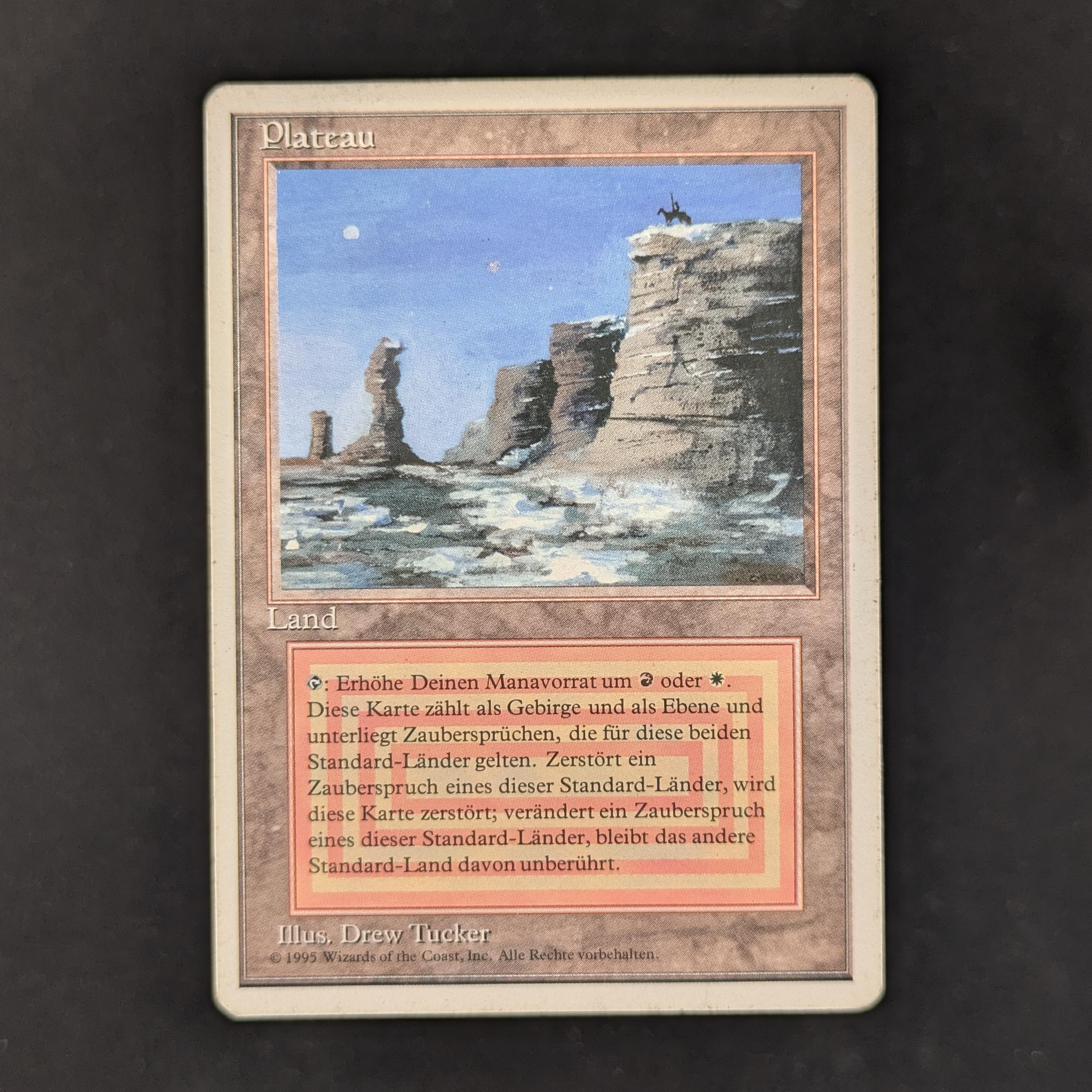 MTG Singles - Plateau - Foreign White Bordered - German - PL - 33116