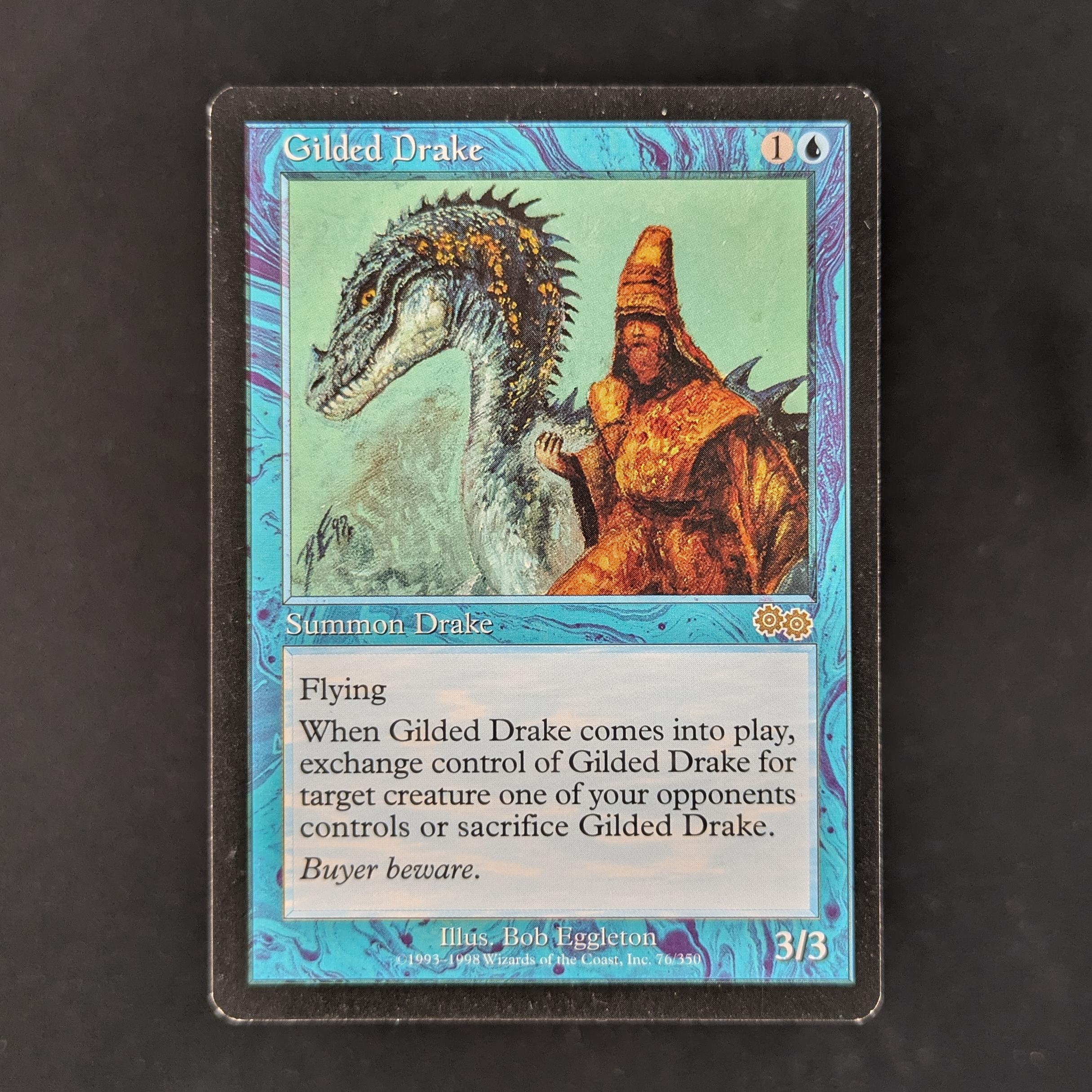 Gilded Drake - Urza's Saga