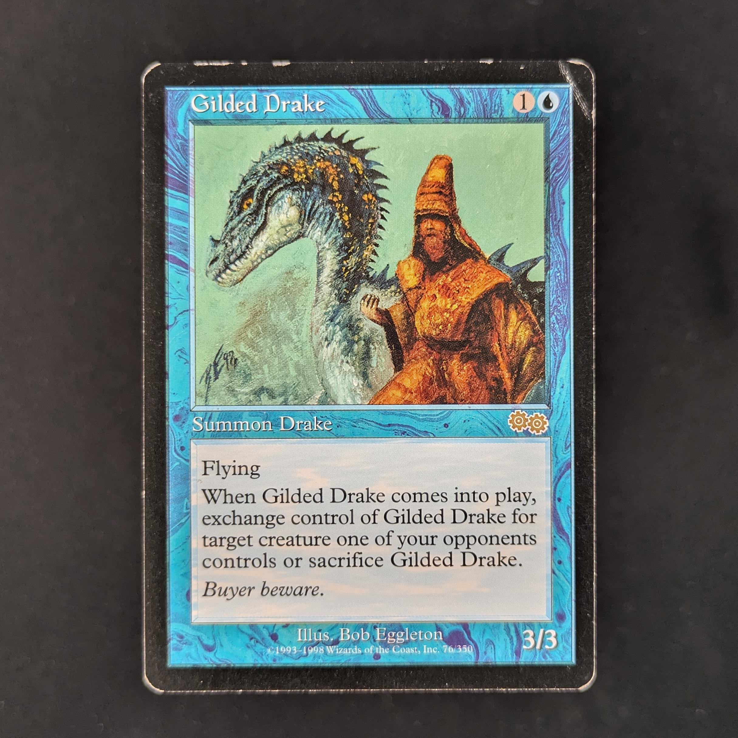 MTG Singles - Gilded Drake - Urza's Saga - English - PO - 33122