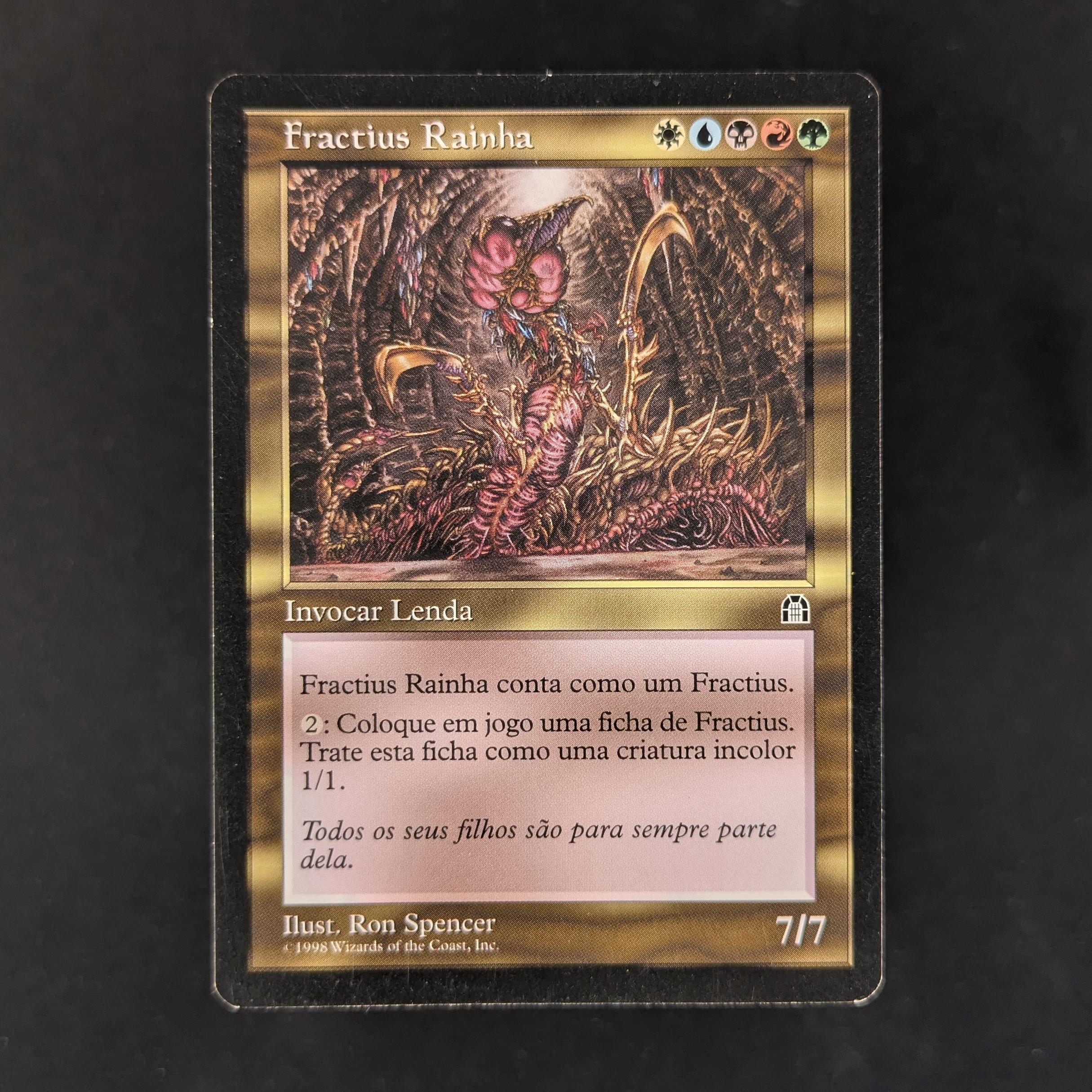MTG Singles - Sliver Queen - Stronghold - Portuguese - EX - 33148