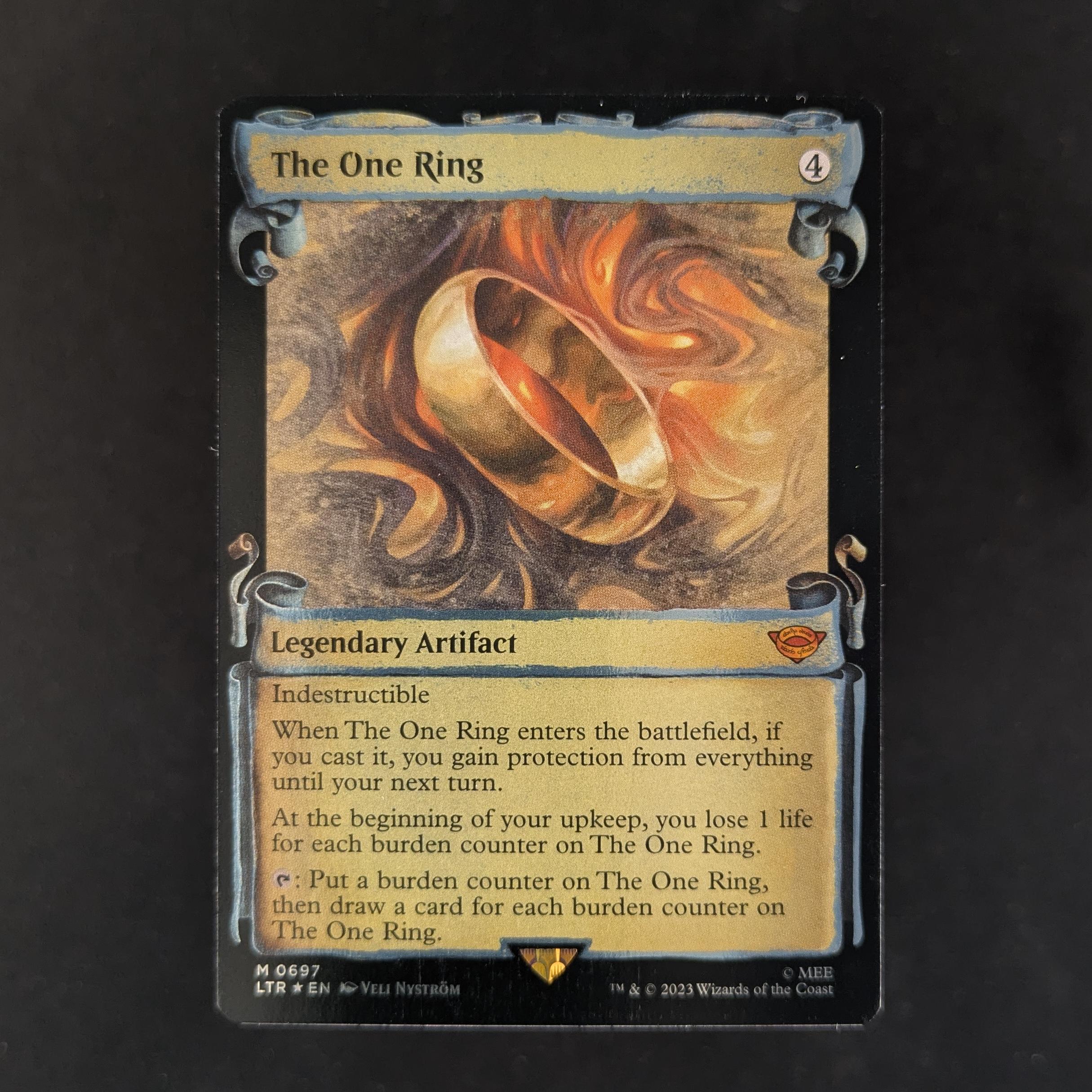 [FOIL] The One Ring - The Lord of the Rings: Tales of Middle-earth Holiday Release - NM