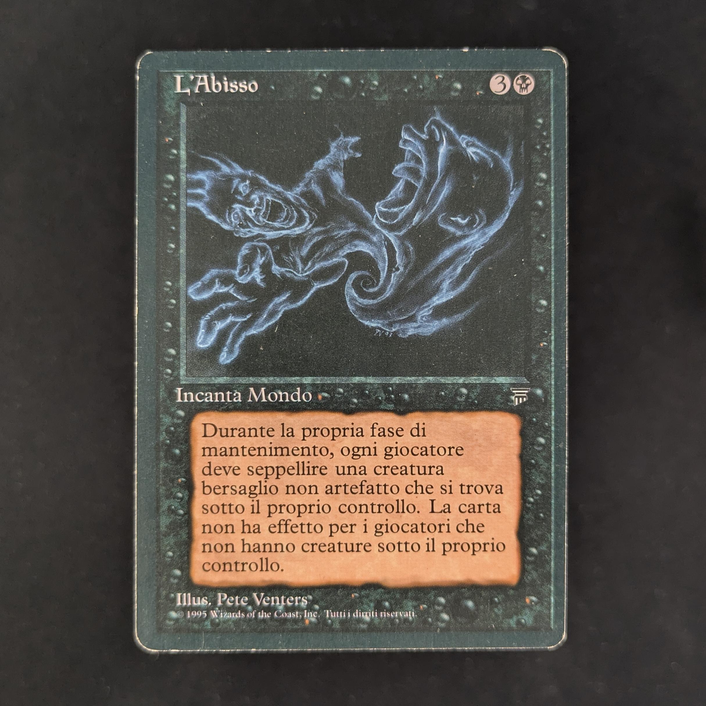 MTG Singles - The Abyss - Legends Italian - GD - 33193