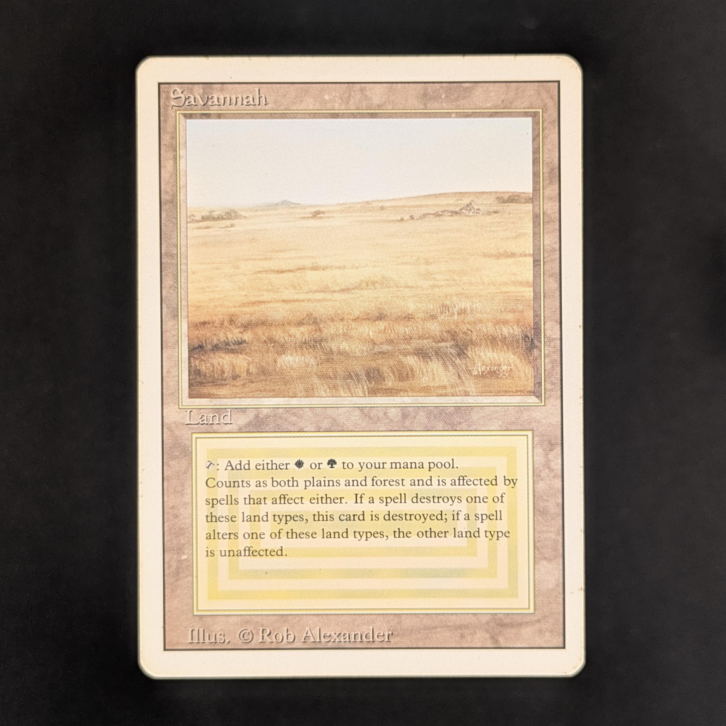 MTG Singles - Savannah - Revised - PL - 33233