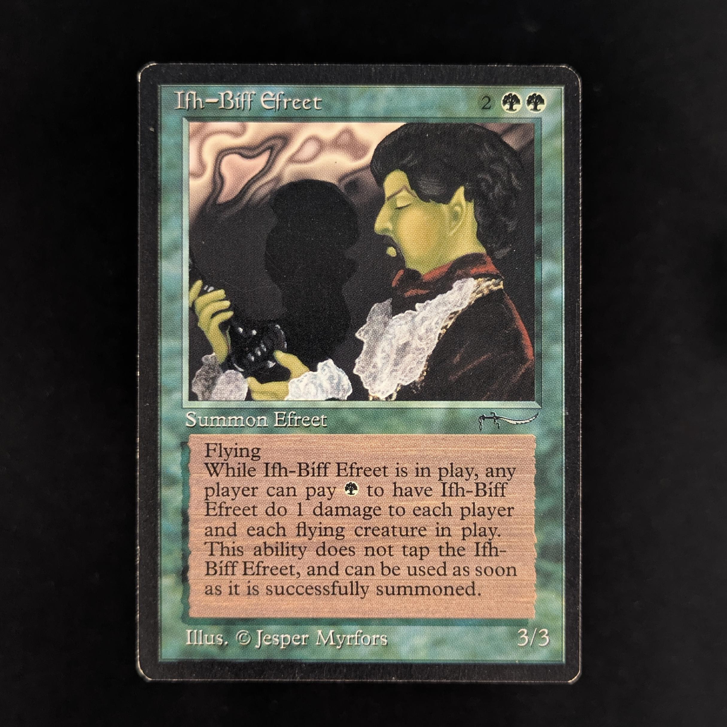 MTG Singles - Ifh-Biff Efreet - Arabian Nights - GD - 33253
