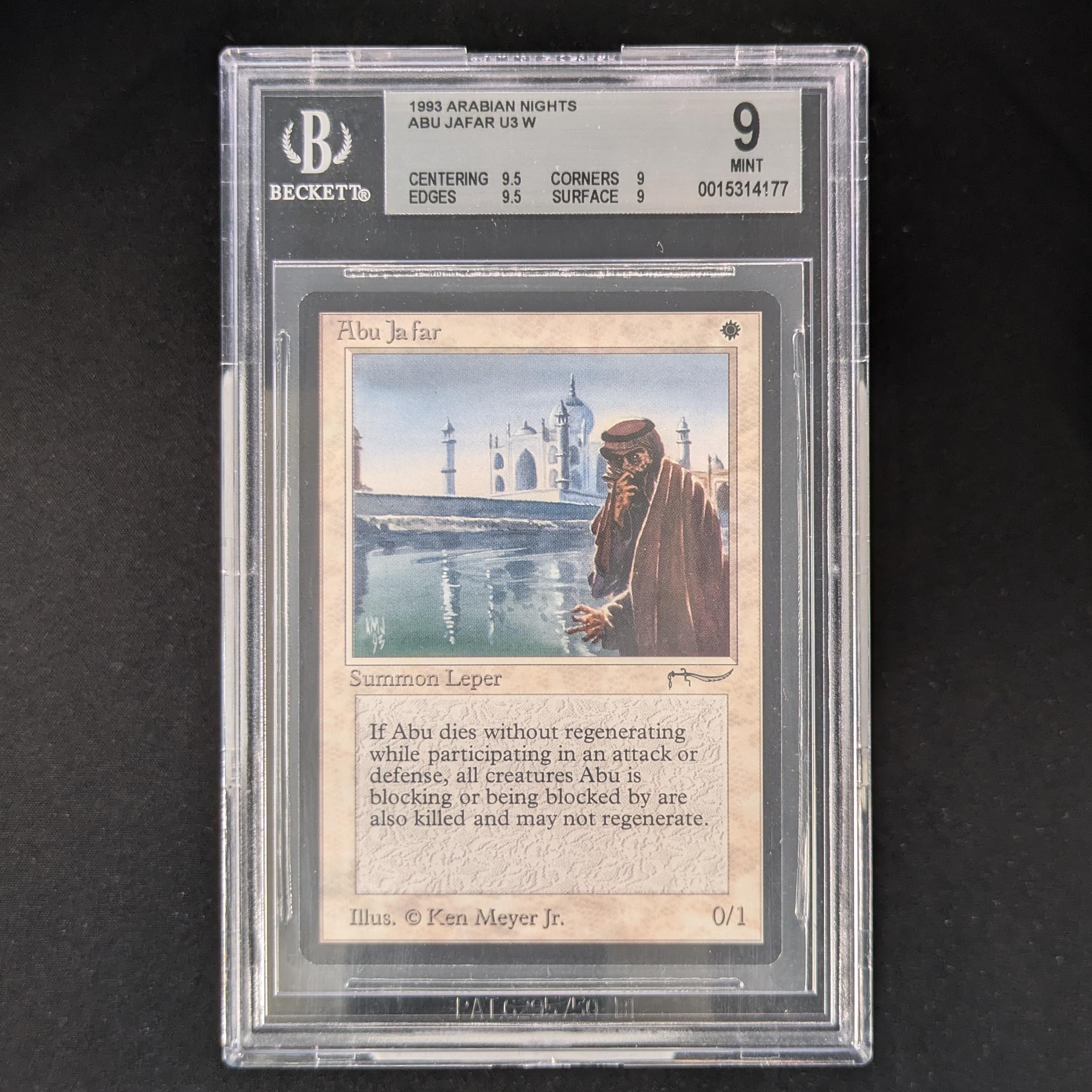 Abu Jafar - Arabian Nights - BGS 9
