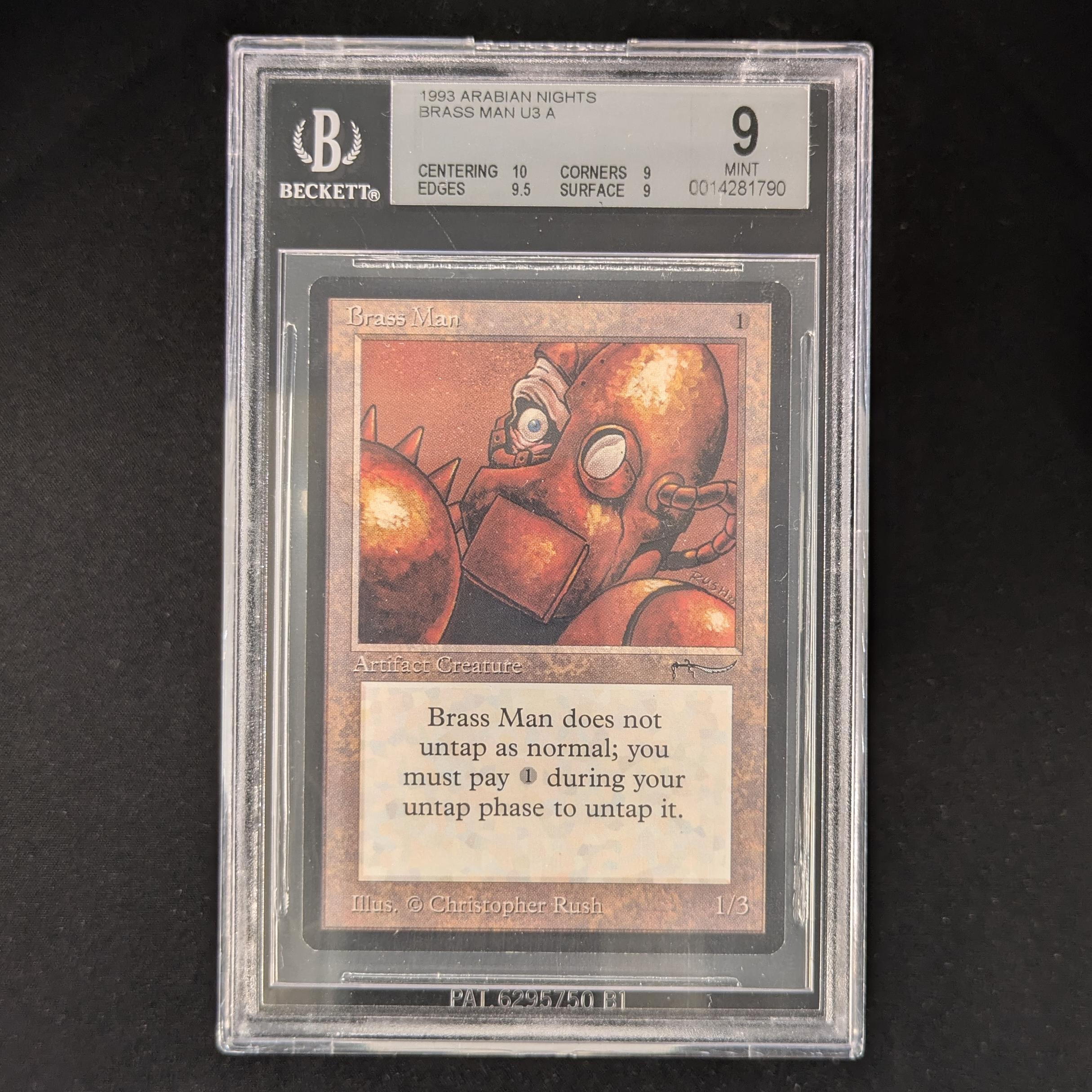 Brass Man - Arabian Nights - BGS 9