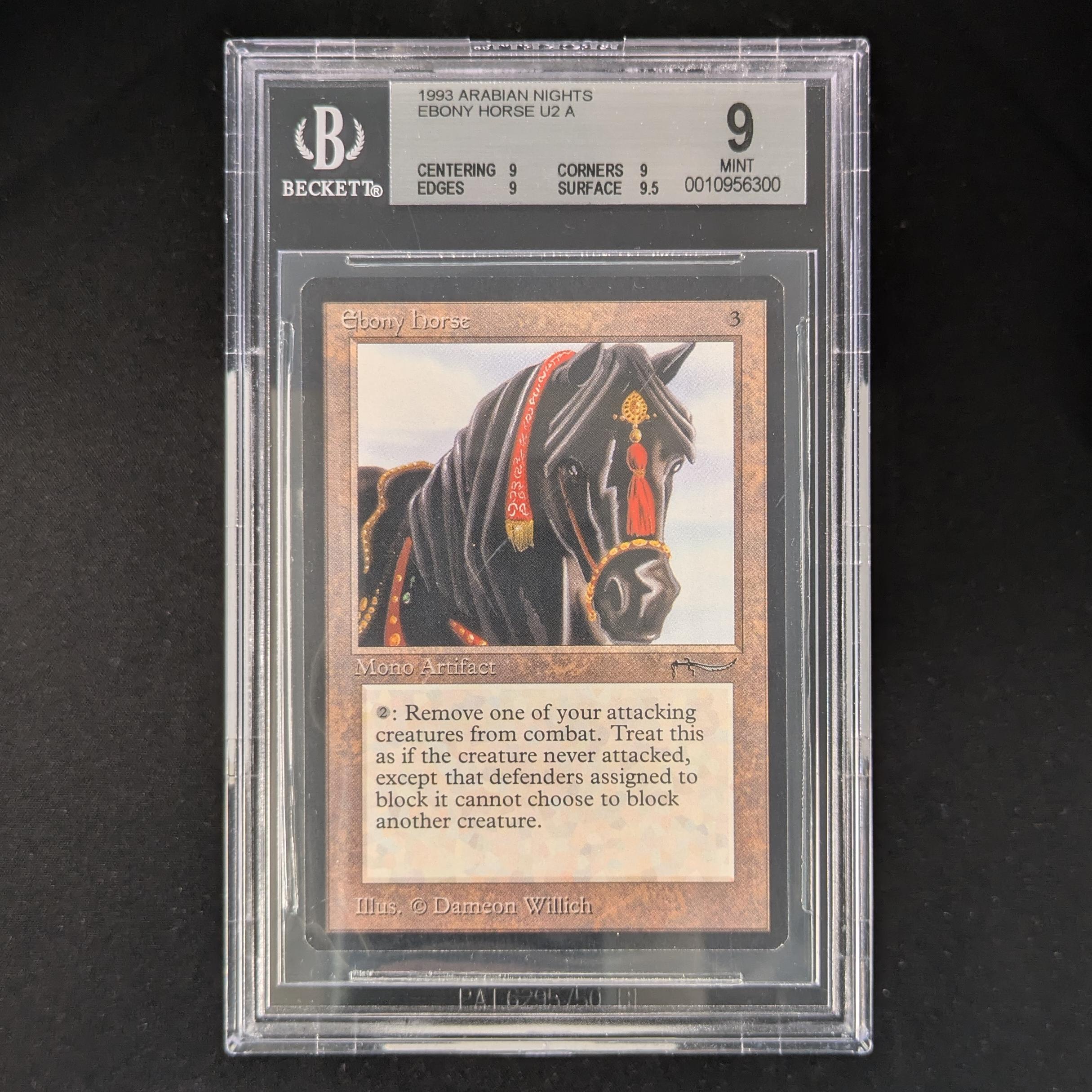Ebony Horse - Arabian Nights - BGS 9