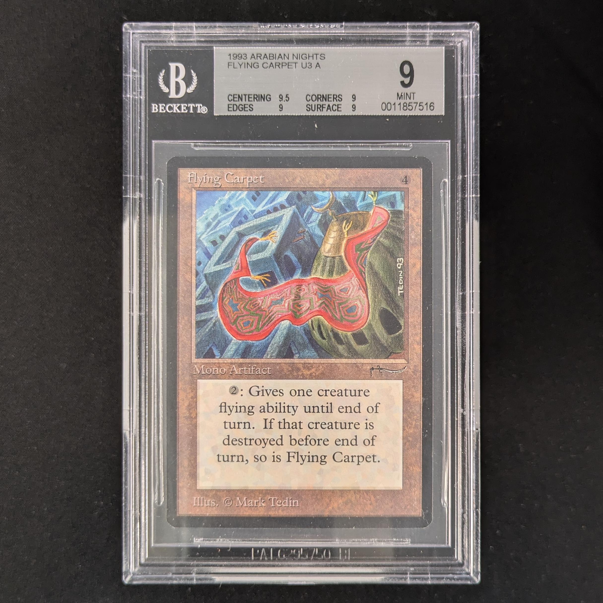 Flying Carpet - Arabian Nights - BGS 9