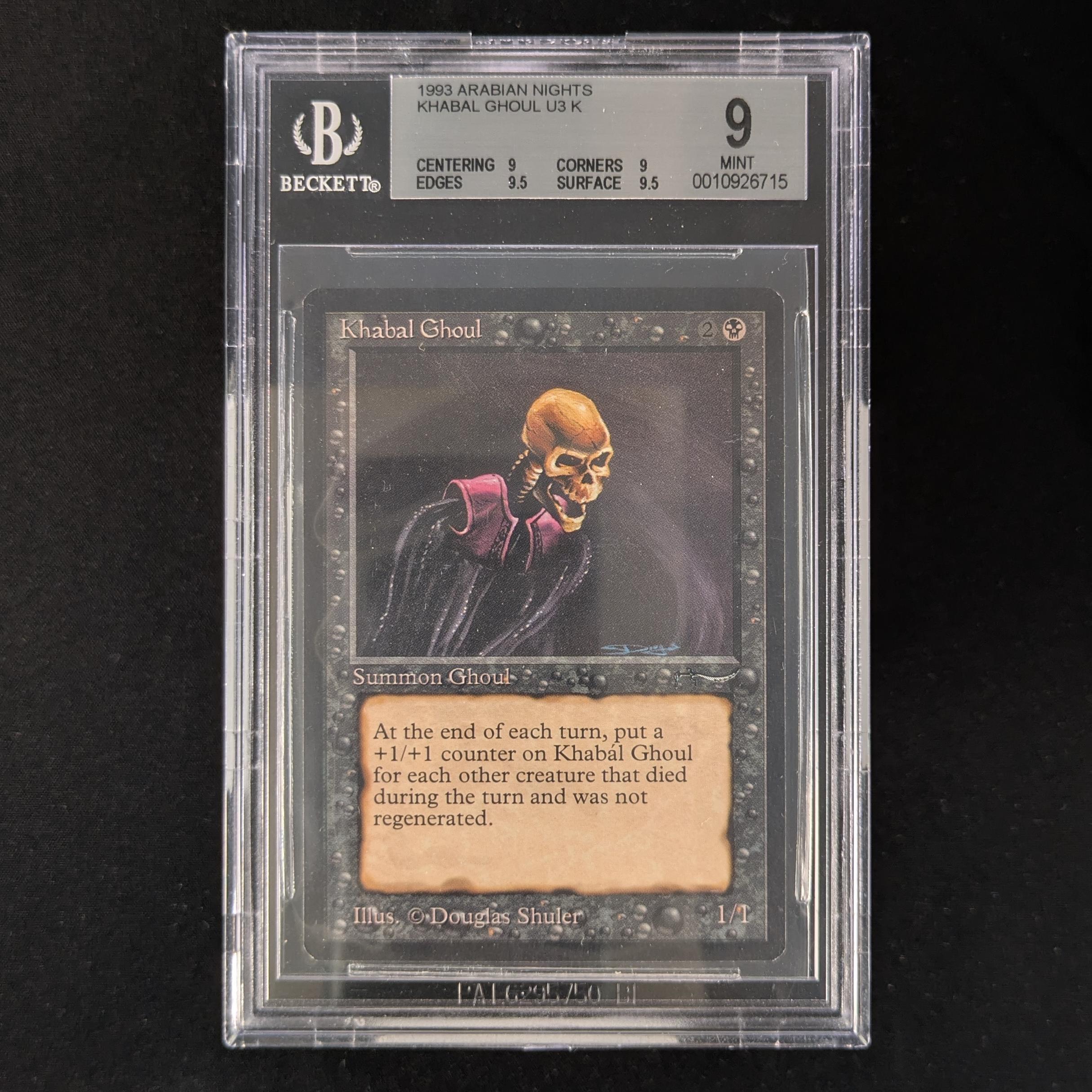 Khabal Ghoul - Arabian Nights - BGS 9