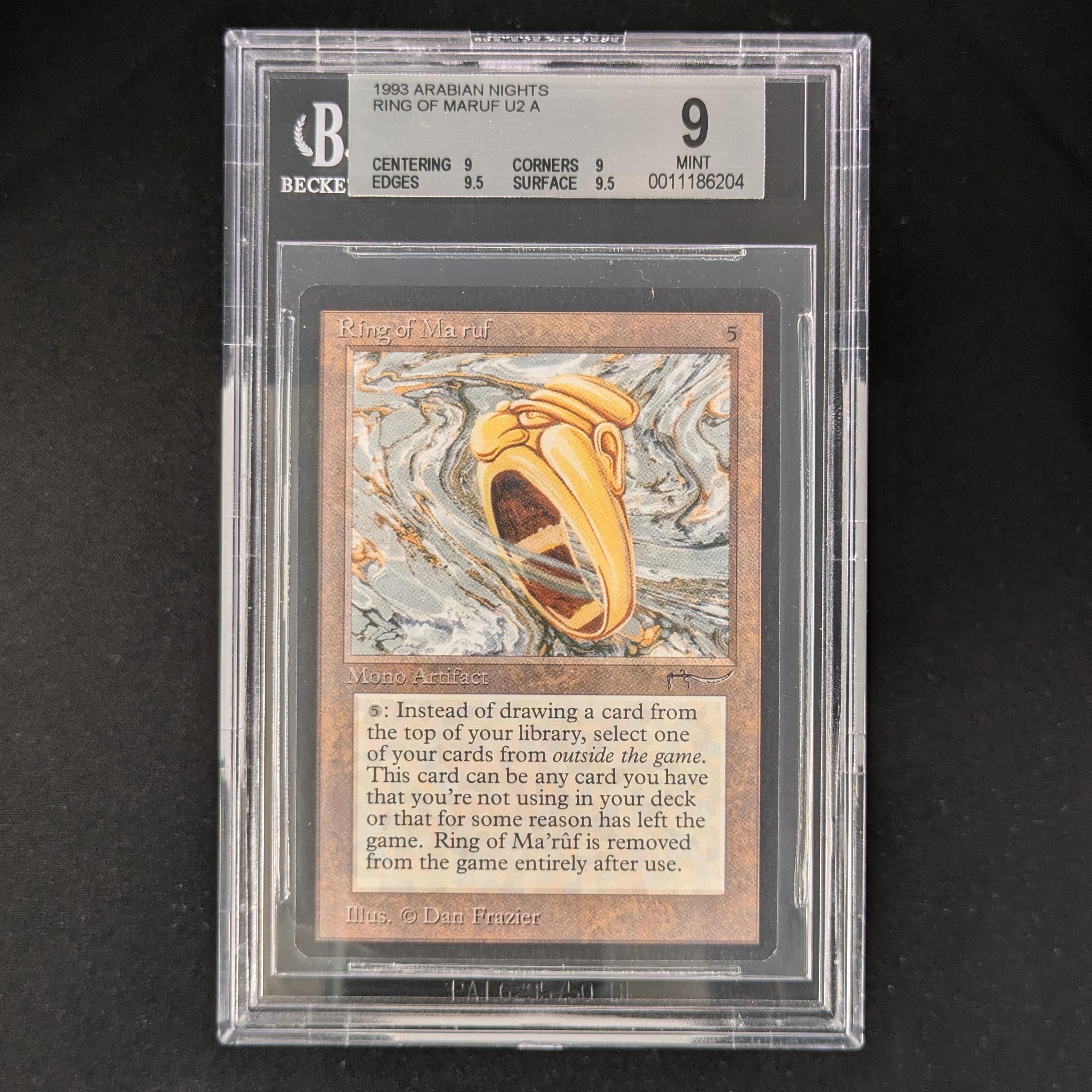 Ring of Maruf - Arabian Nights - BGS 9