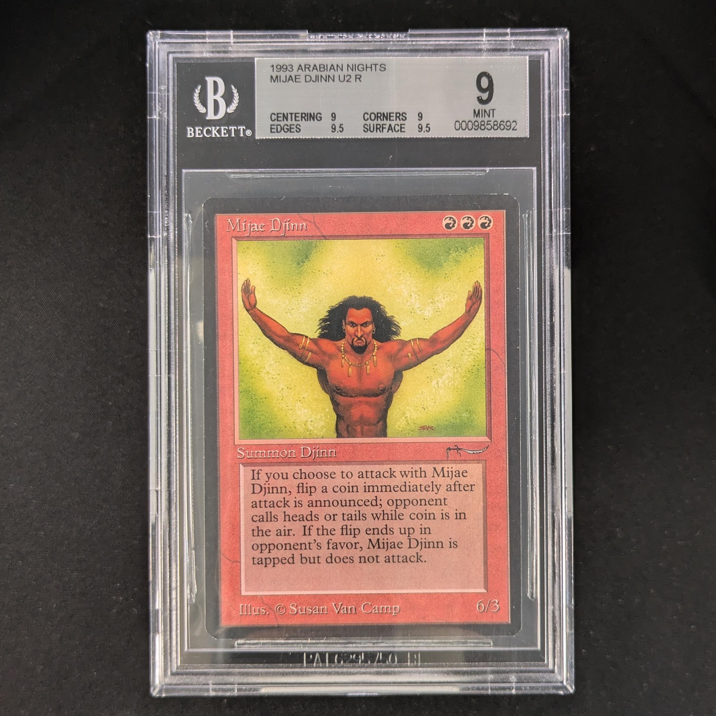 Mijae Djinn - Arabian Nights - BGS 9