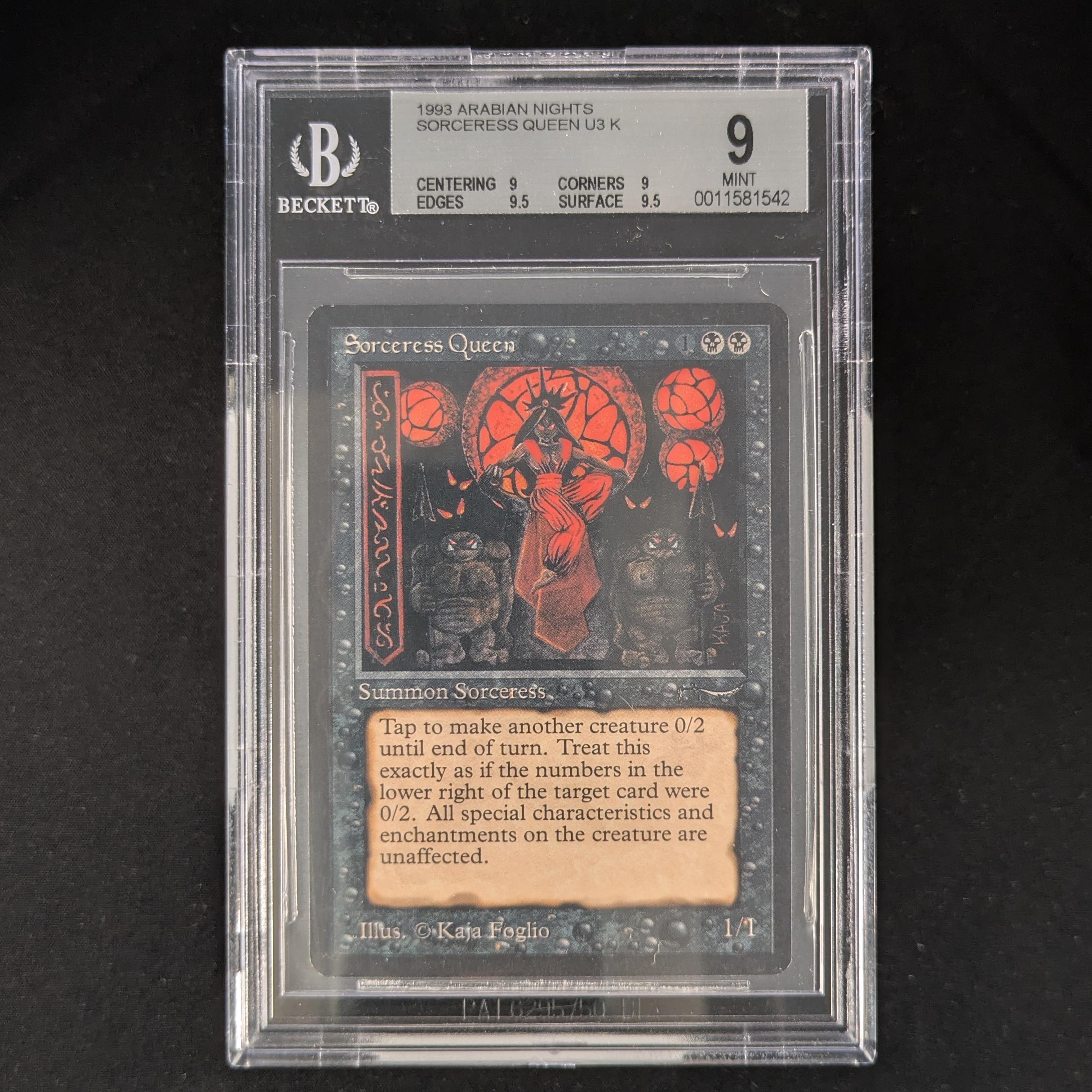 Sorceress Queen - Arabian Nights - BGS 9