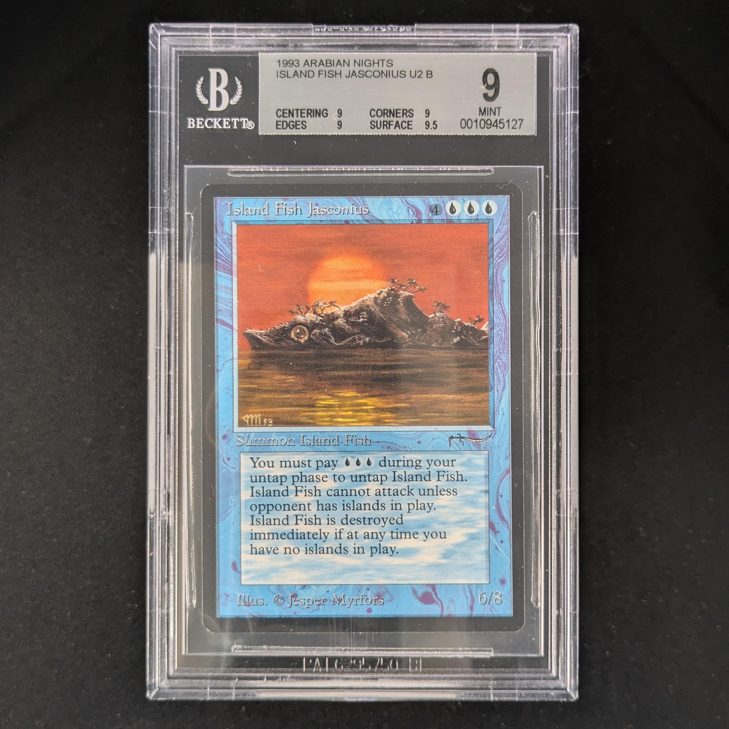 Island Fish Jasconius - Arabian Nights - BGS 9