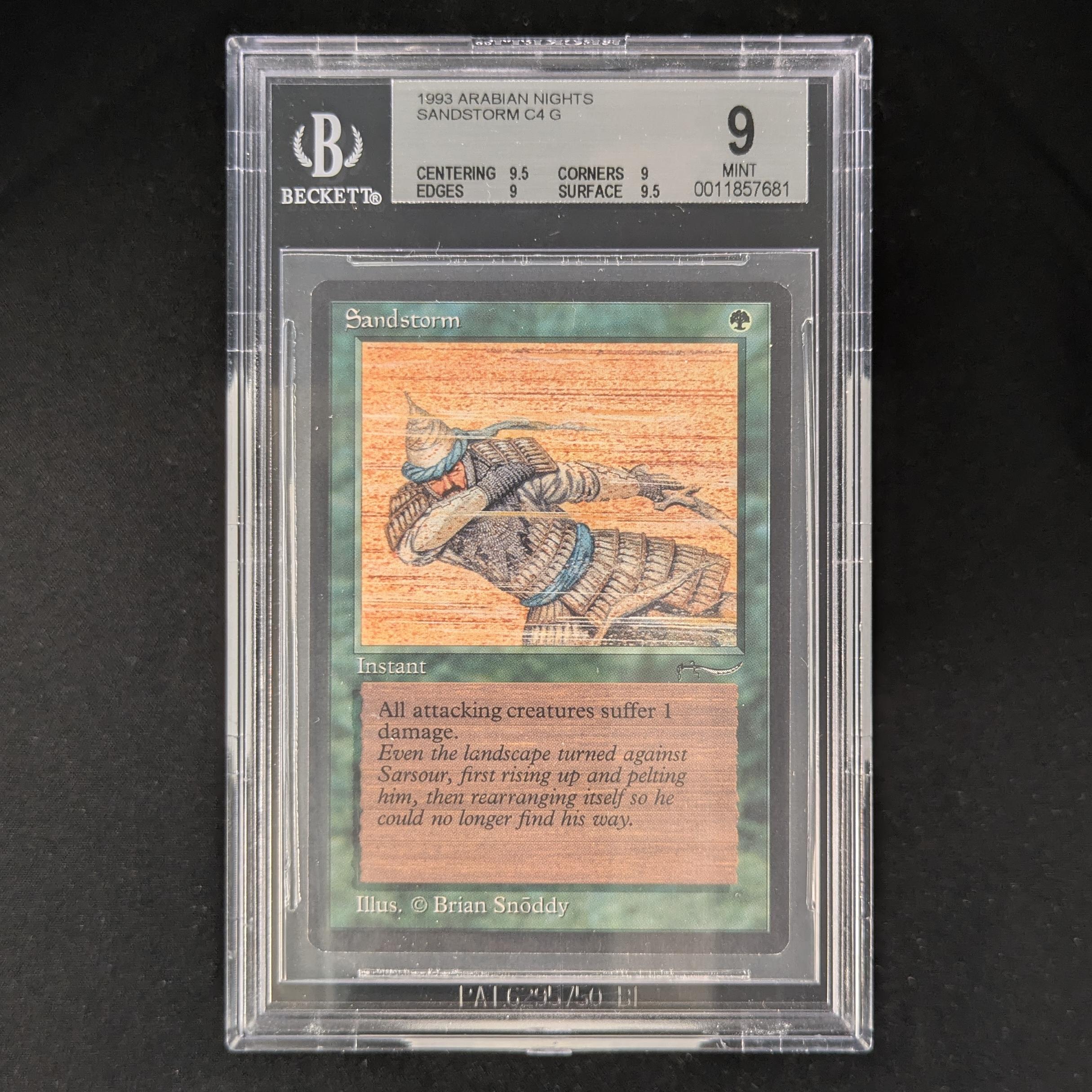 Sandstorm - Arabian Nights - BGS 9