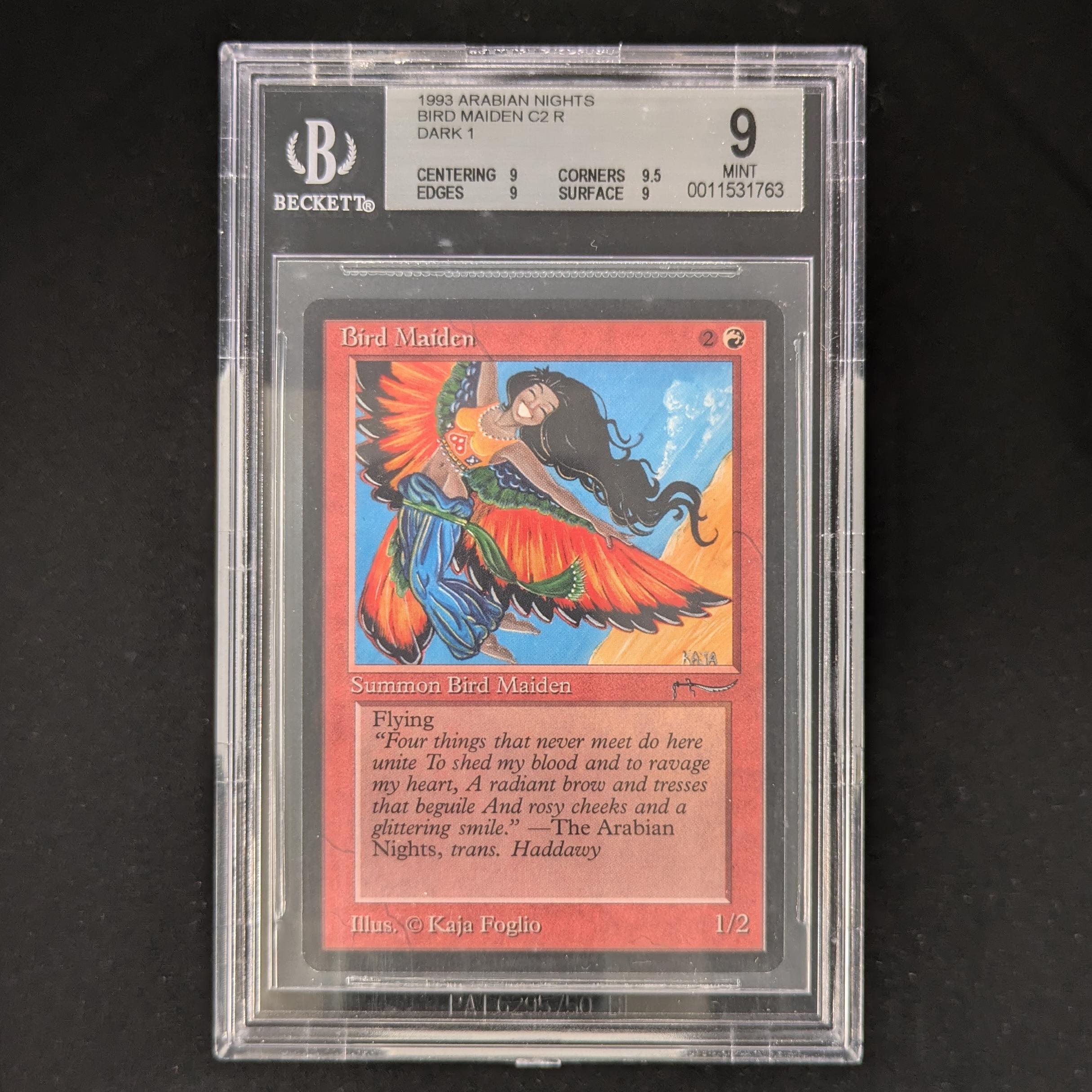 Bird Maiden - Arabian Nights - BGS 9 - Dark
