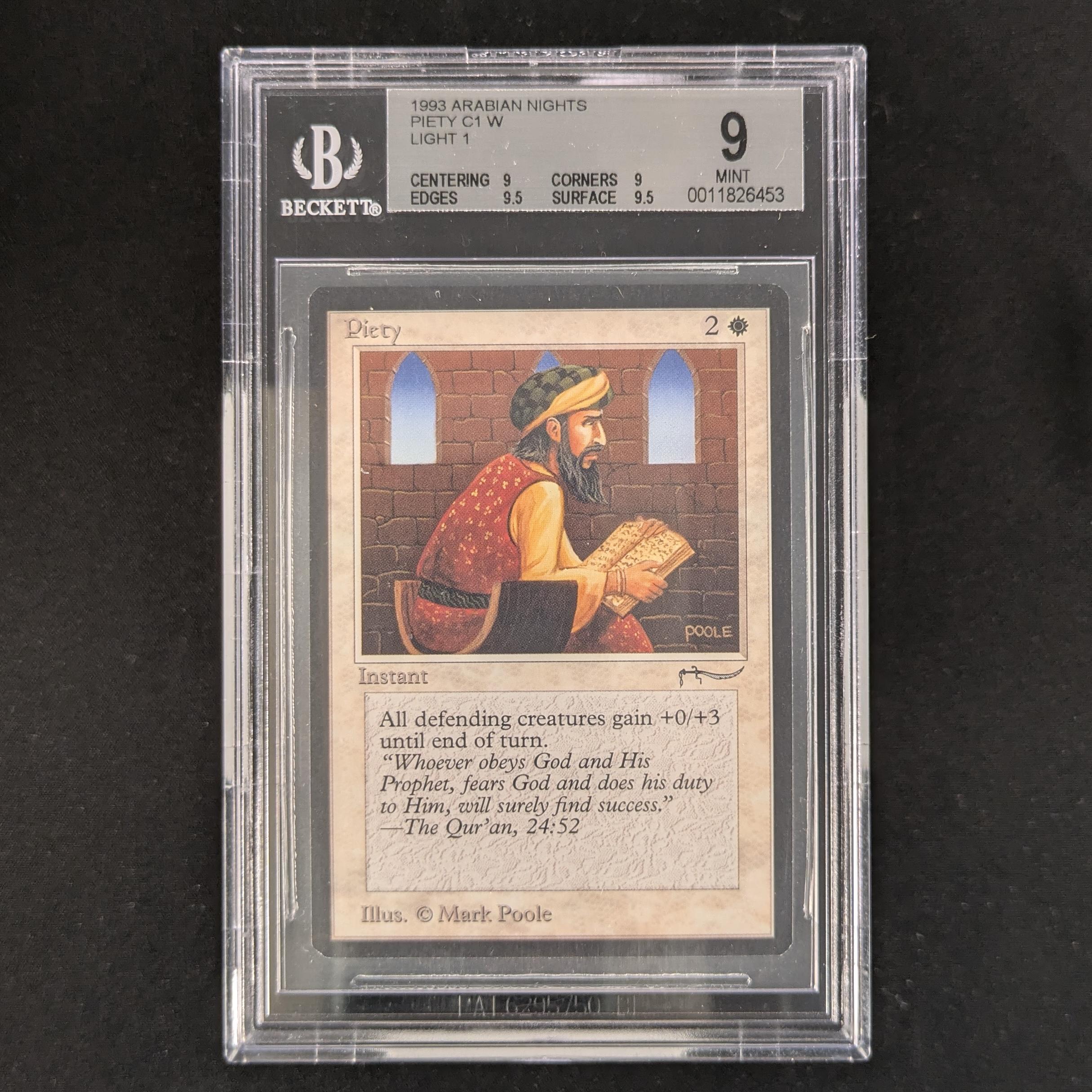 Piety - Arabian Nights - BGS 9 - Light