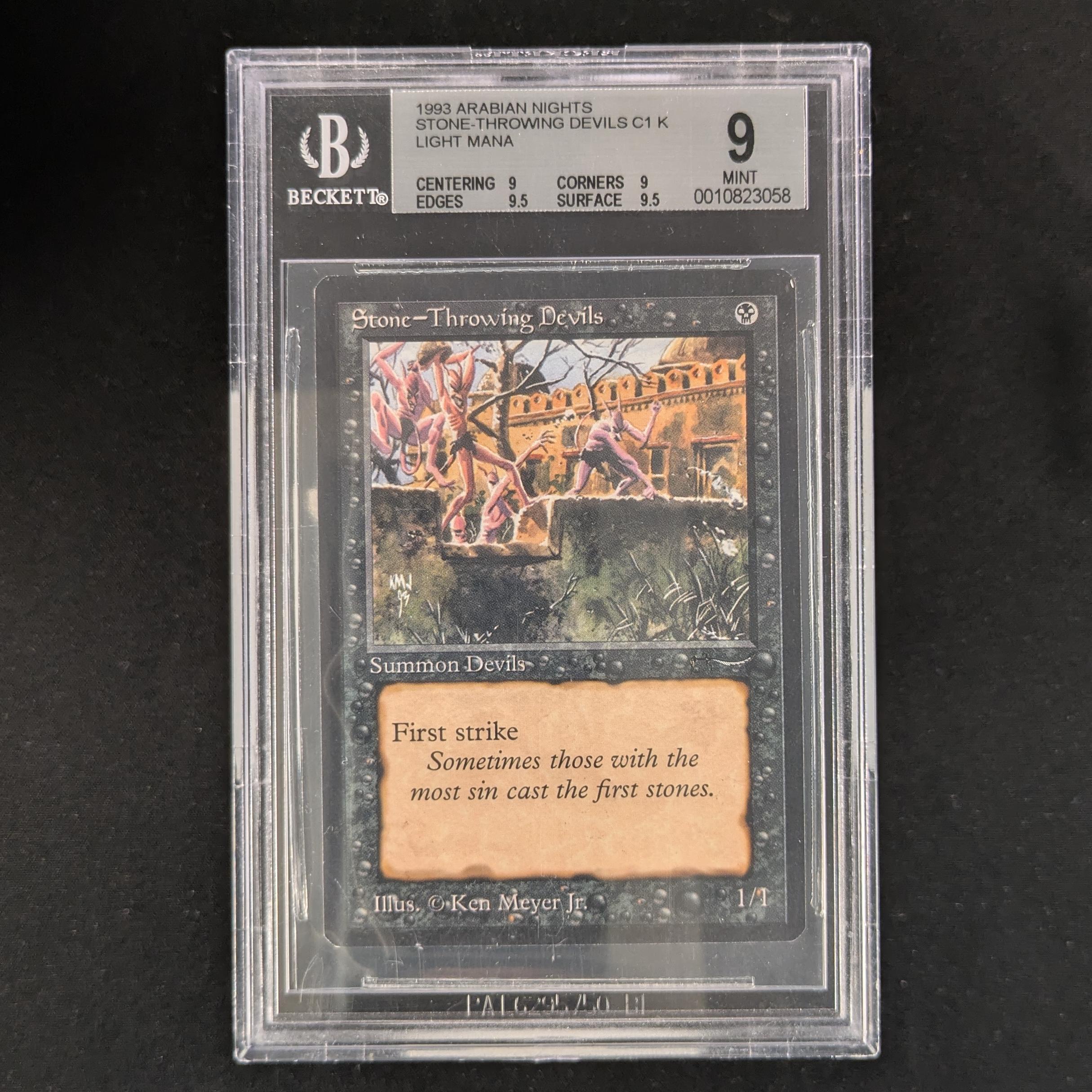 Stone-Throwing Devils - Arabian Nights - BGS 9 - Light