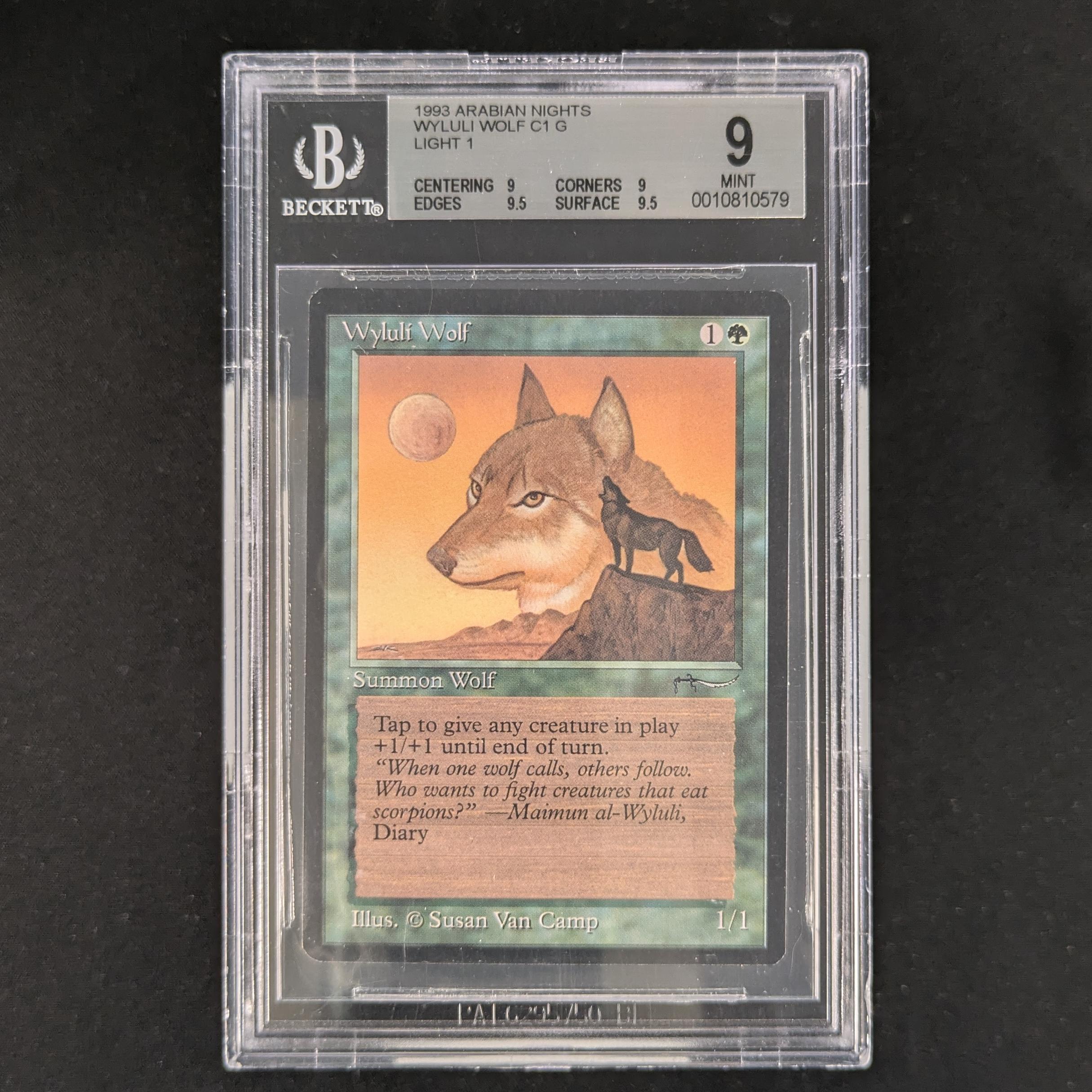 Wyluli Wolf - Arabian Nights - BGS 9 - Light