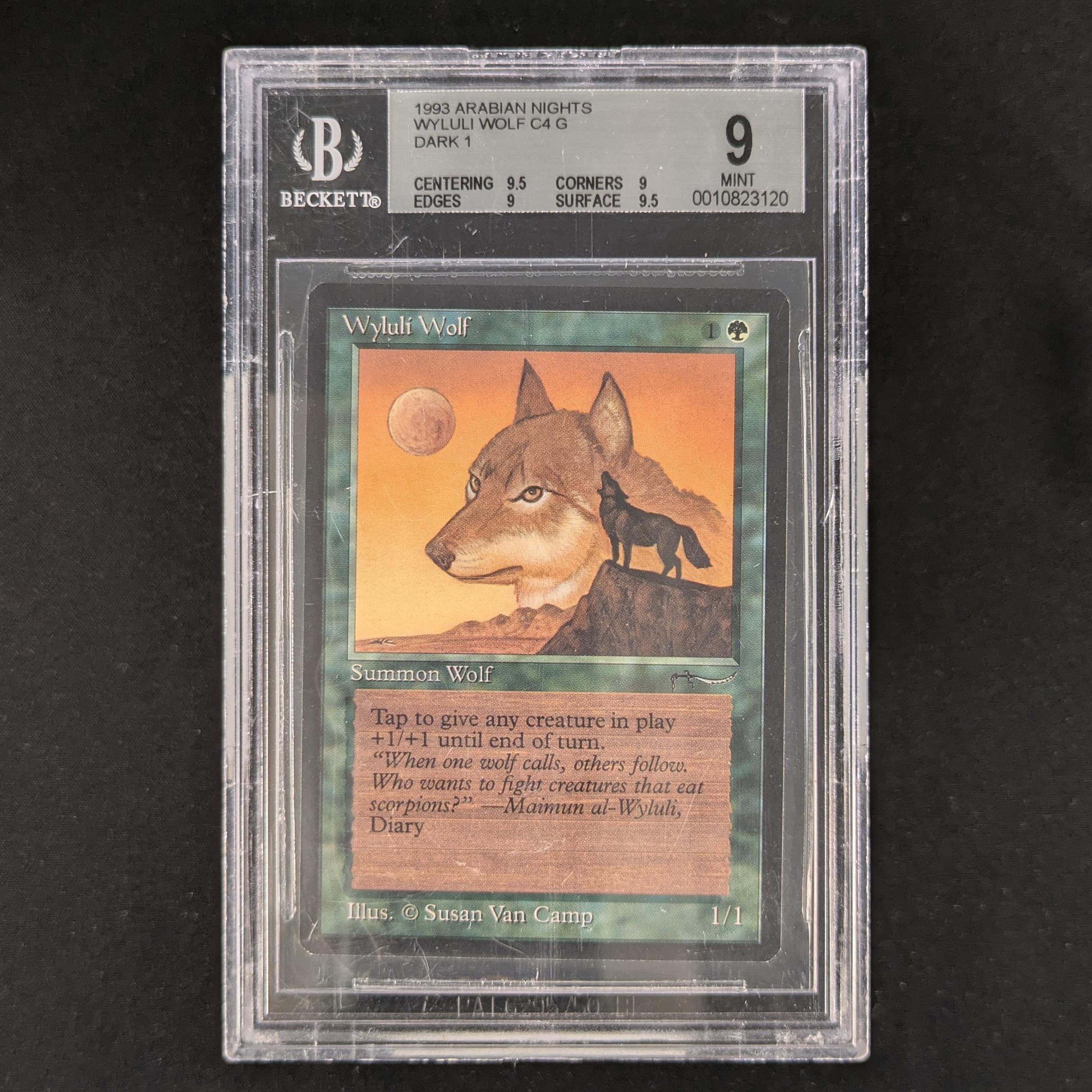 Wyluli Wolf - Arabian Nights - BGS 9 - Dark