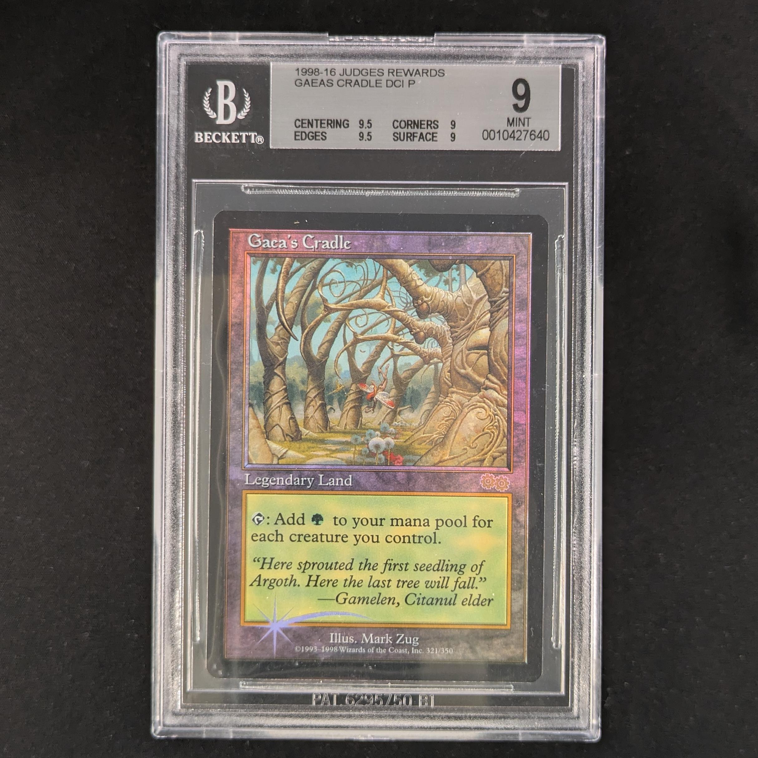 [FOIL] Gaea's Cradle - Judge Rewards Promos - BGS 9