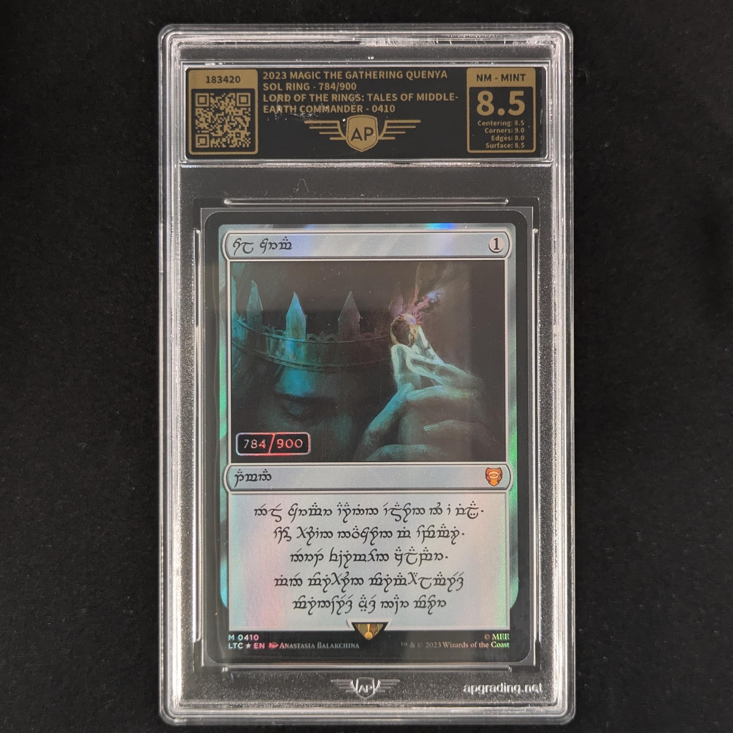 [FOIL] Sol Ring - Commander: The Lord of the Rings: Tales of Middle-earth: Extras - AP 8.5 - 784/900