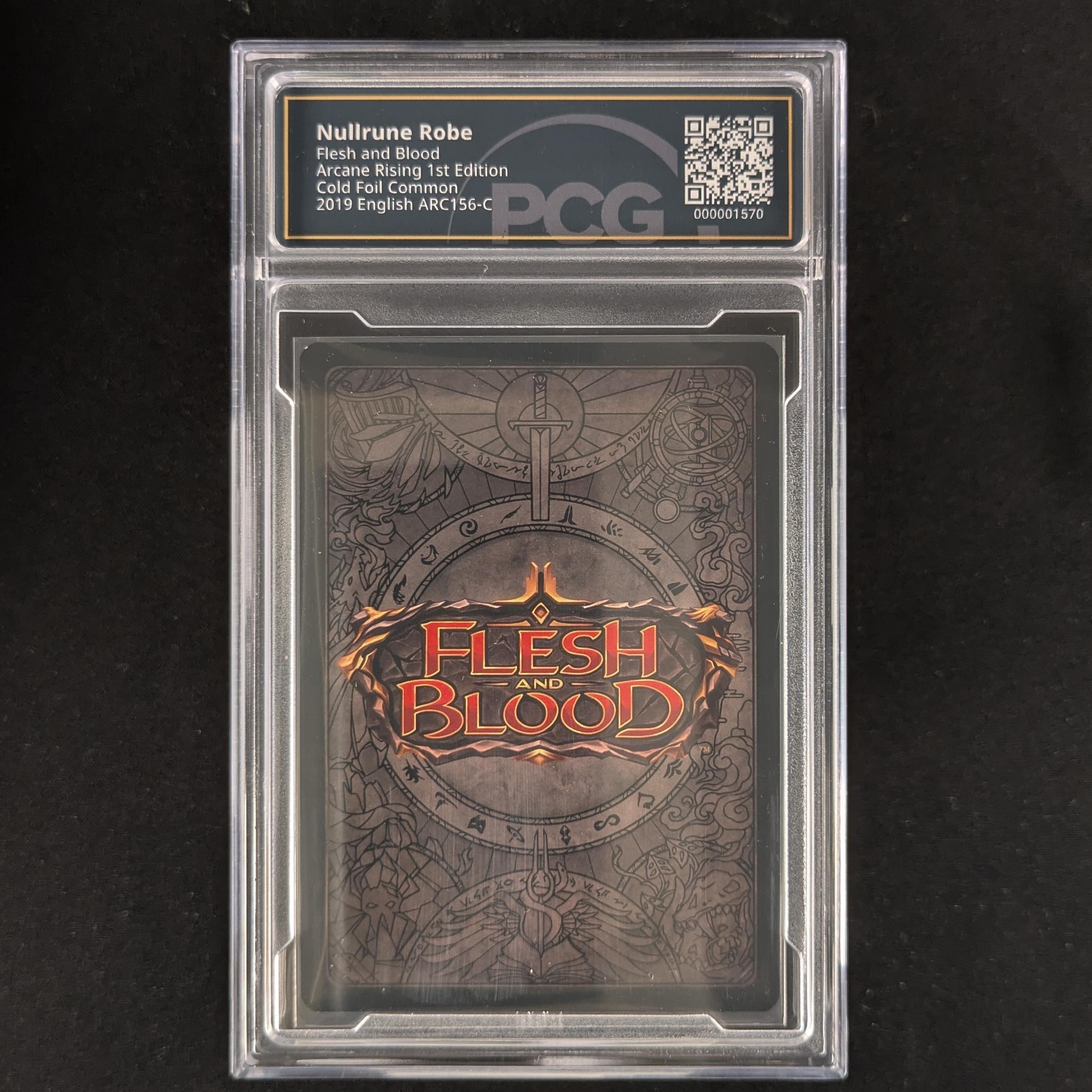 Nullrune Robe (Cold Foil) - Arcane Rising First - PCG 9.5