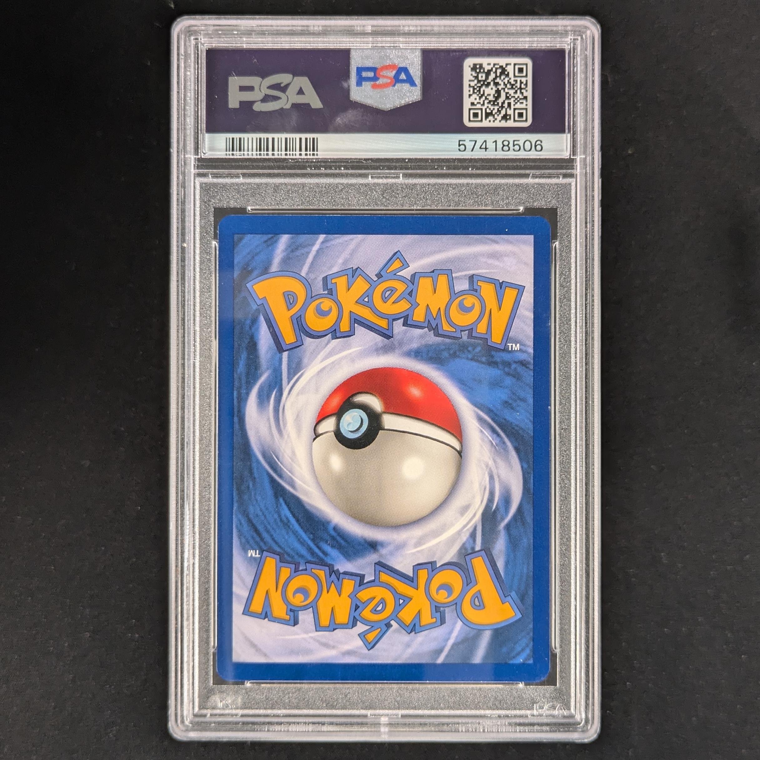 Ninetales (BS 12) - Base Set - PSA 8 - First