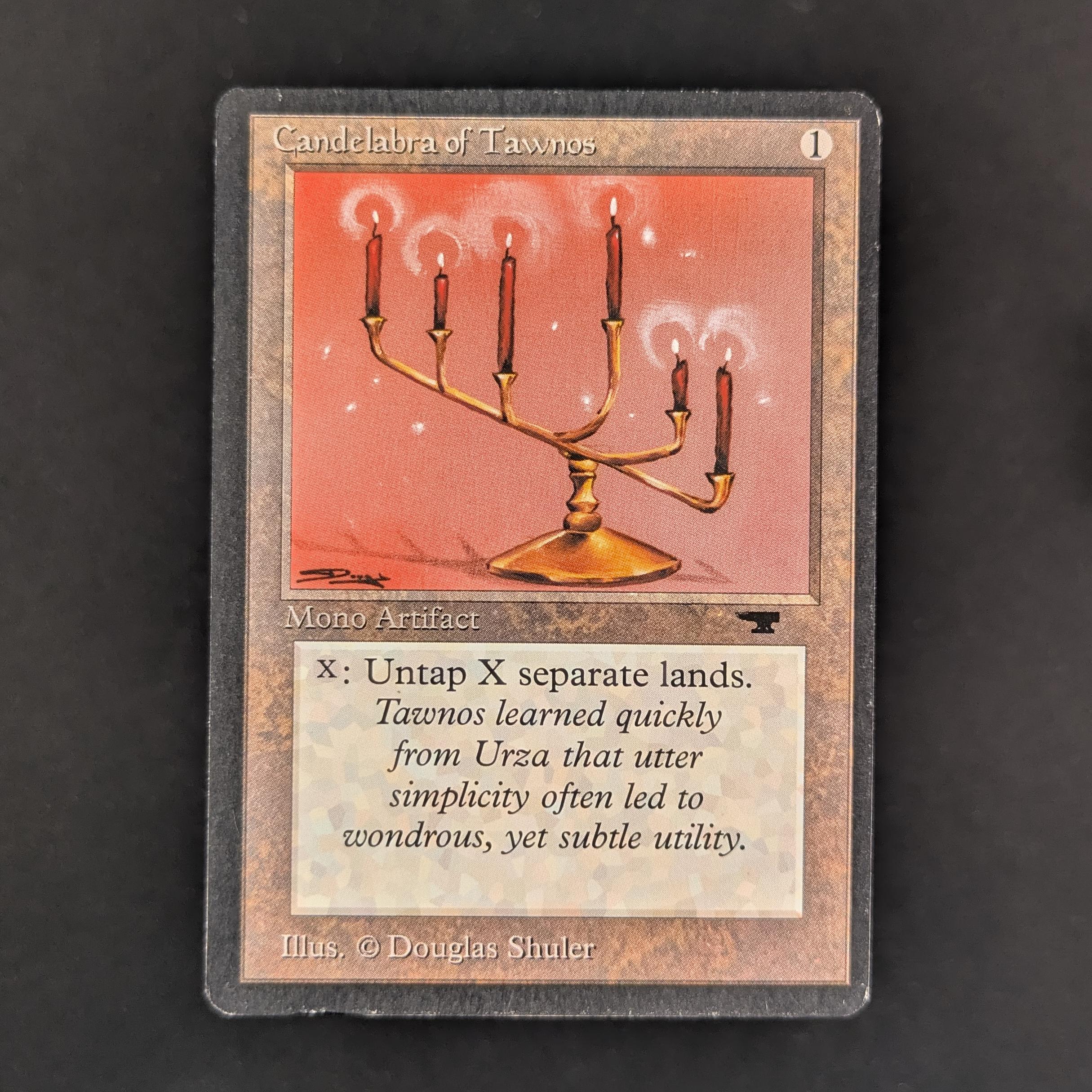MTG Candelabra of Tawnos 英語版　MP Candelabra of Tawnos - Antiquities