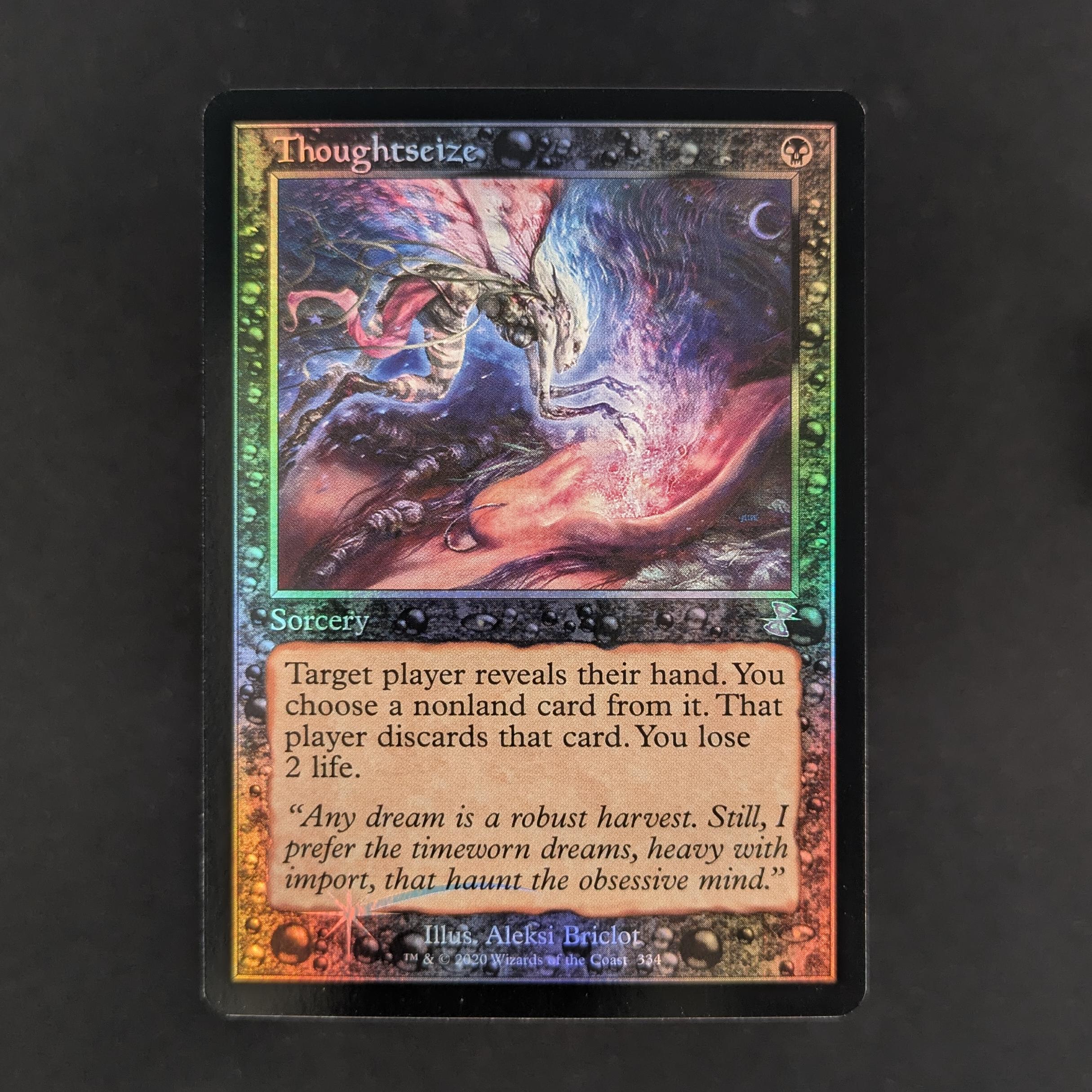 [FOIL] Thoughseize - Time Spiral Remastered: Extras - NM