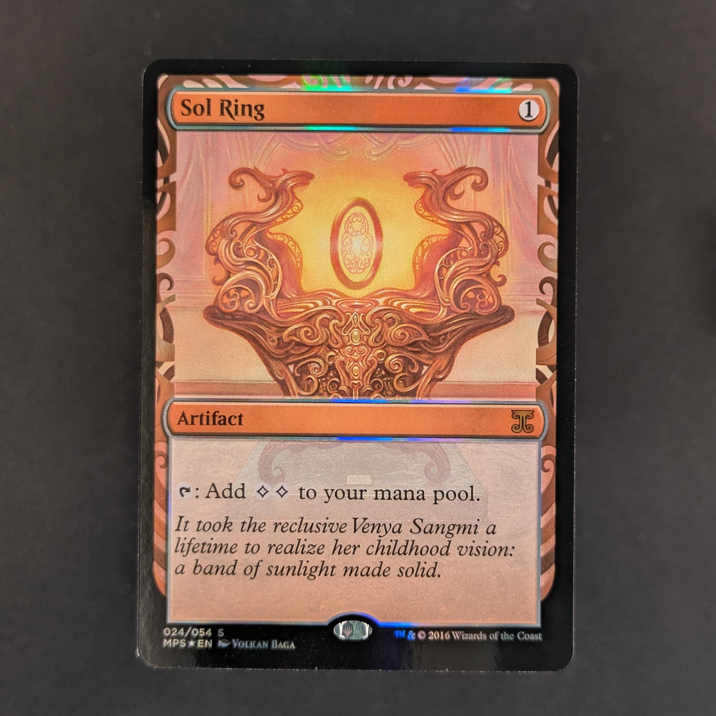 [FOIL] Sol Ring - Kaladesh Inventions - NM