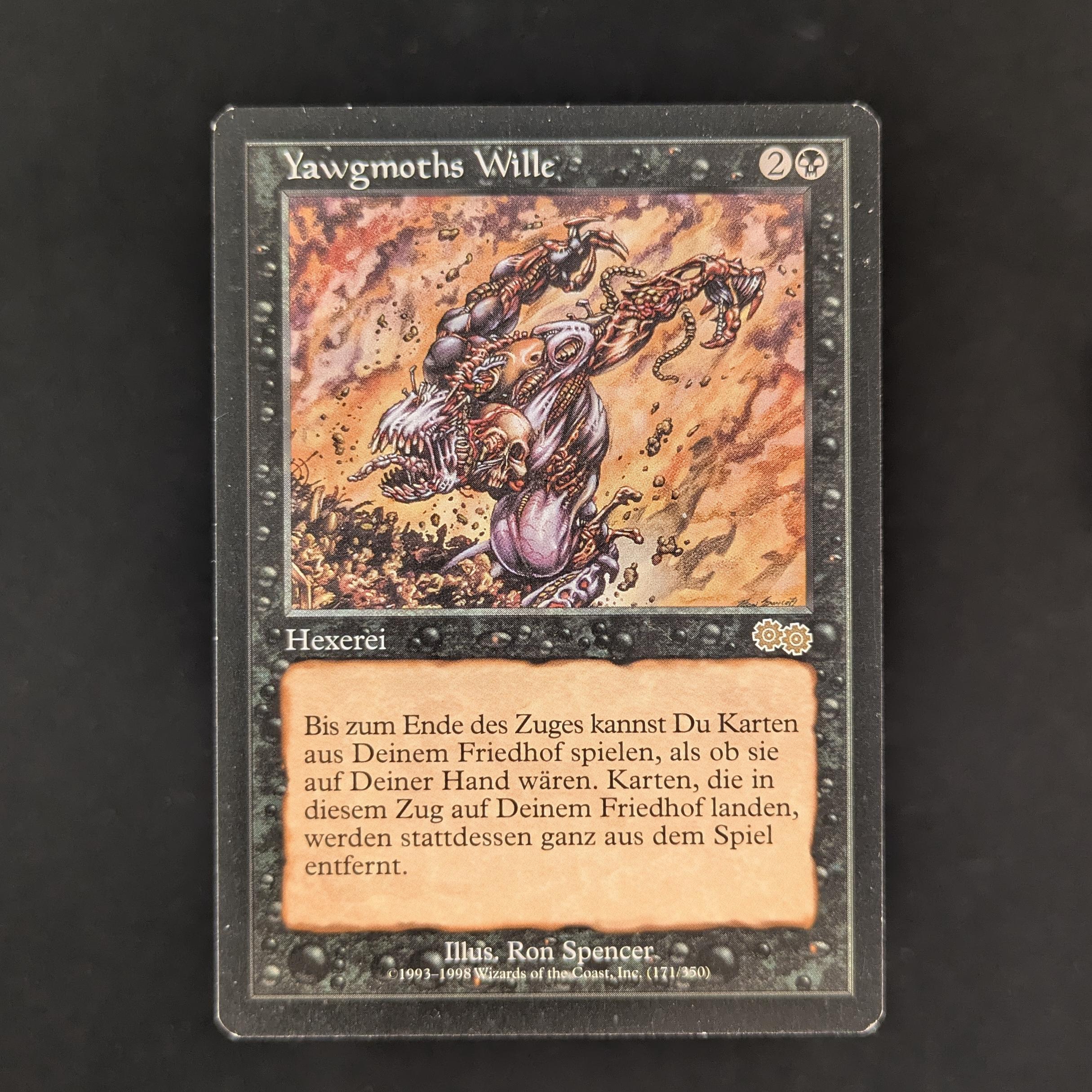 MTG Singles - Yawgmoth's Will - Urza's Saga - German - GD - 33538