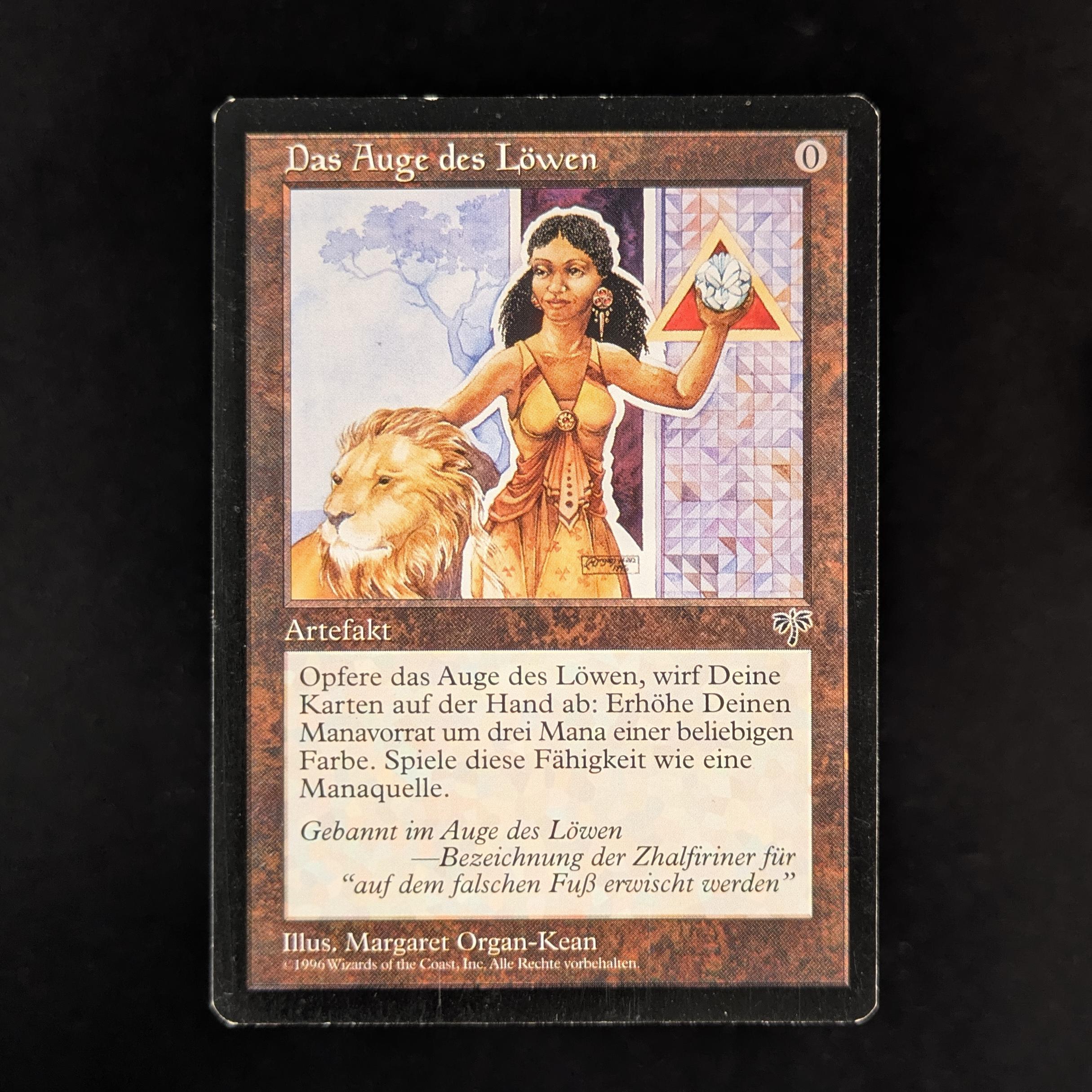 MTG Singles - Lion's Eye Diamond - Mirage - German - GD - 33539