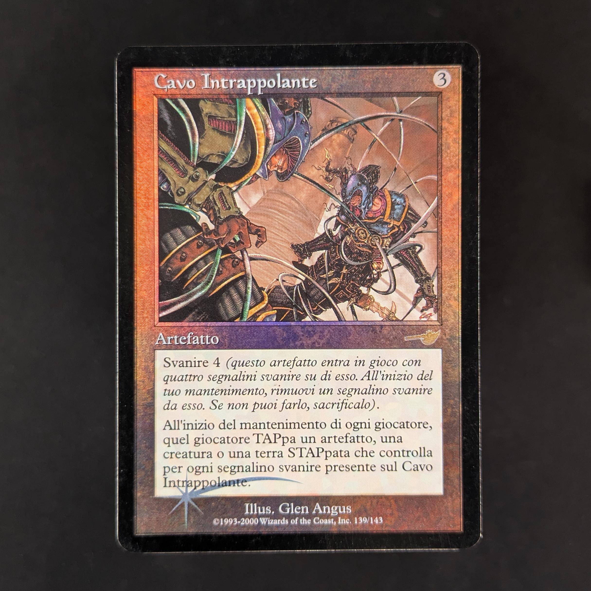 FOIL] Tangle Wire - Nemesis - Italian - GD