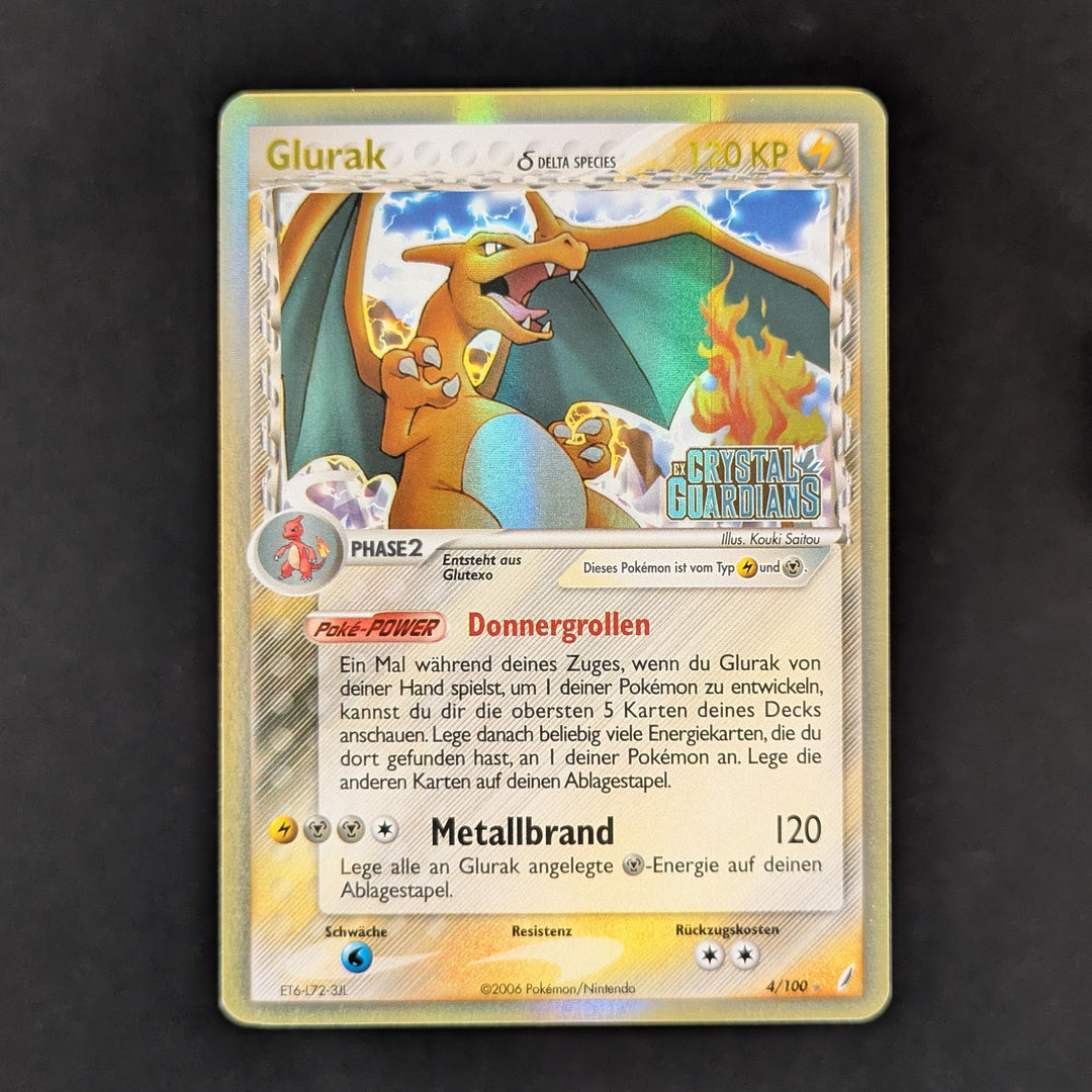 pokemon card charizard delta species δ (CG 4) - EX Crystal Guardians - German - GD Style:Revival Trance 20 Scoring Blue 📚Dark Depths📚 🧊Hi everyone!