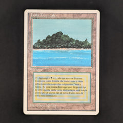 MTG tropical  イタリア語　白枠　1枚　※最終値下げ Tropical Island - Foreign White Bordered