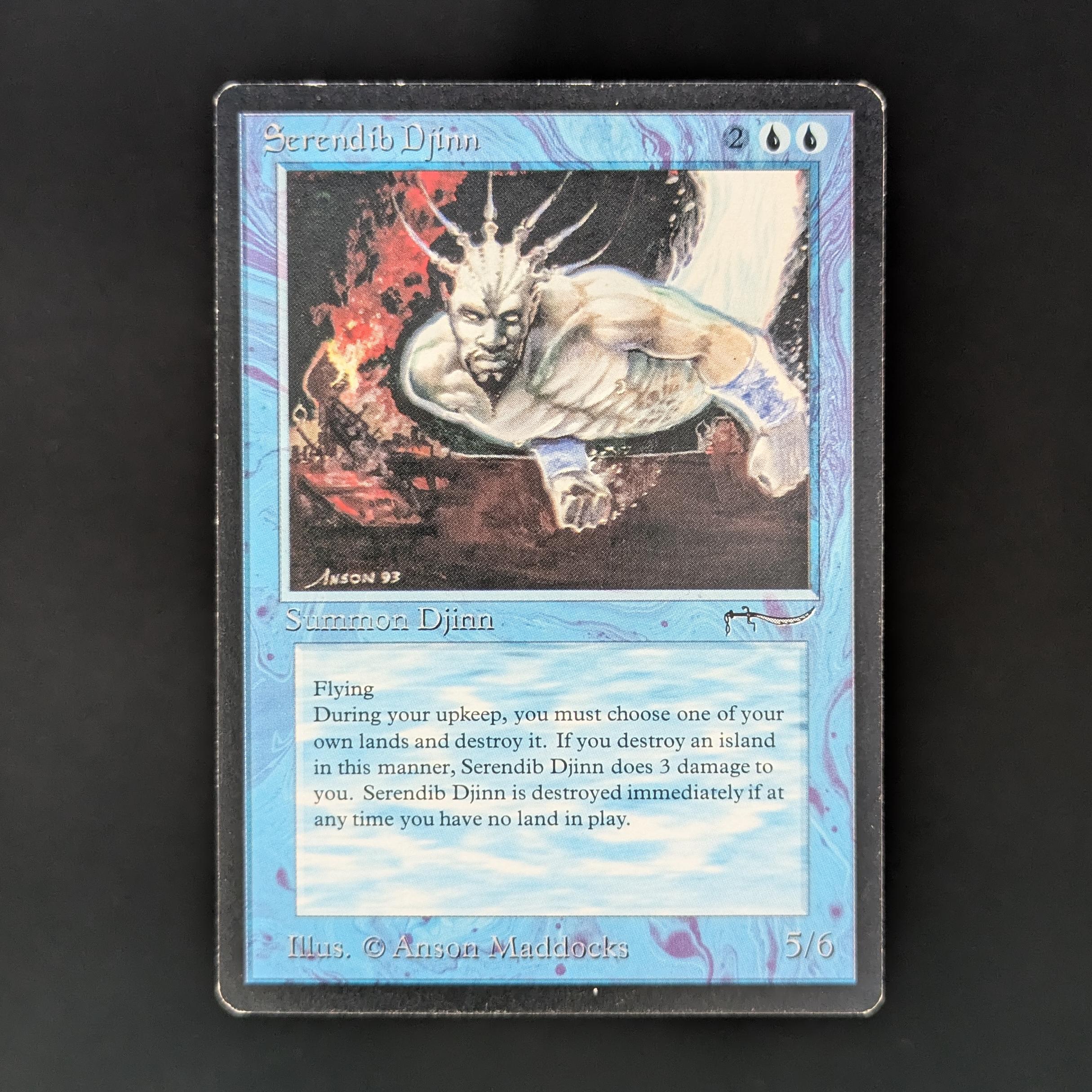 MTG Singles - Serendib Djinn - Arabian Nights - GD - 33688