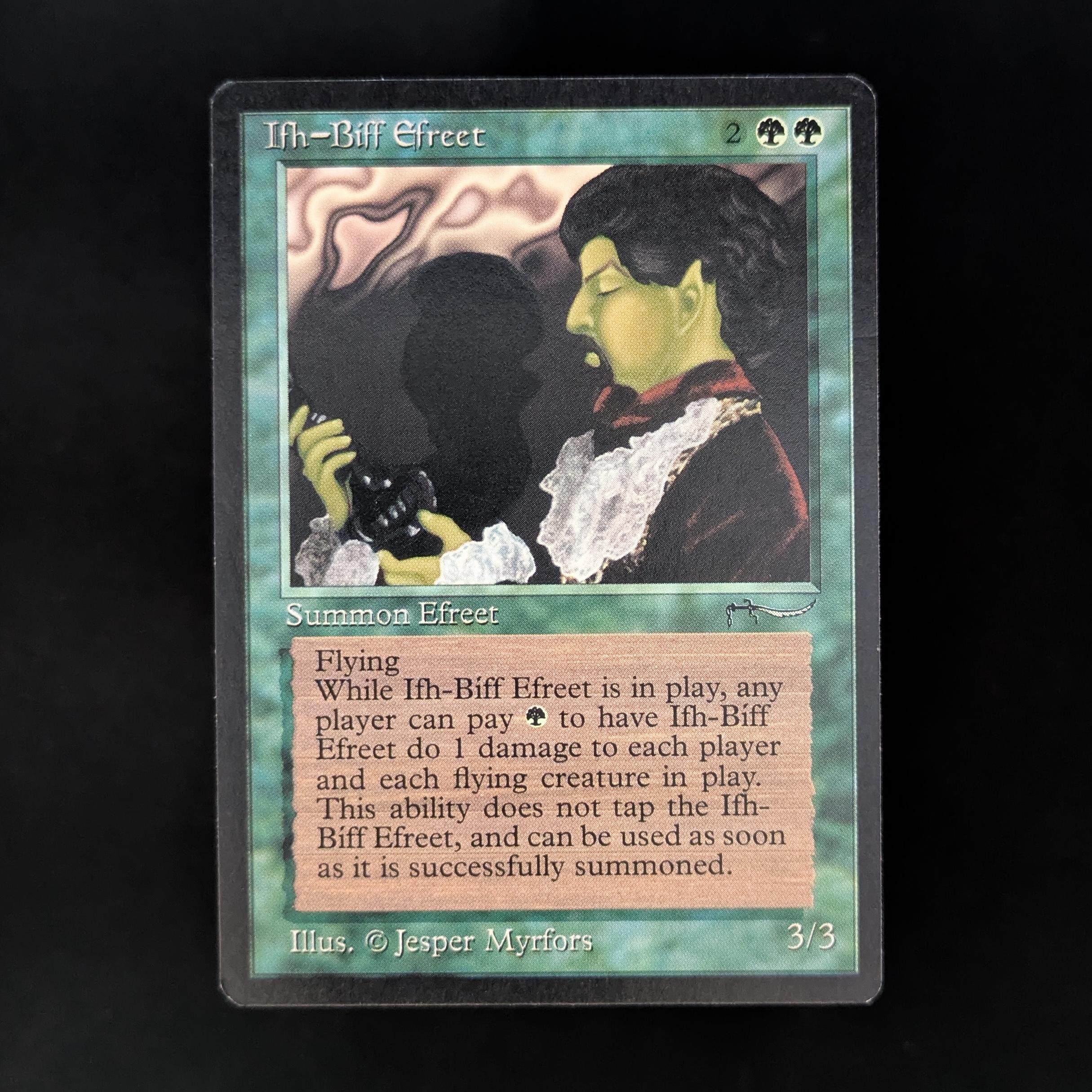 MTG Singles - Ifh-Biff Efreet - Arabian Nights - EX - 33692