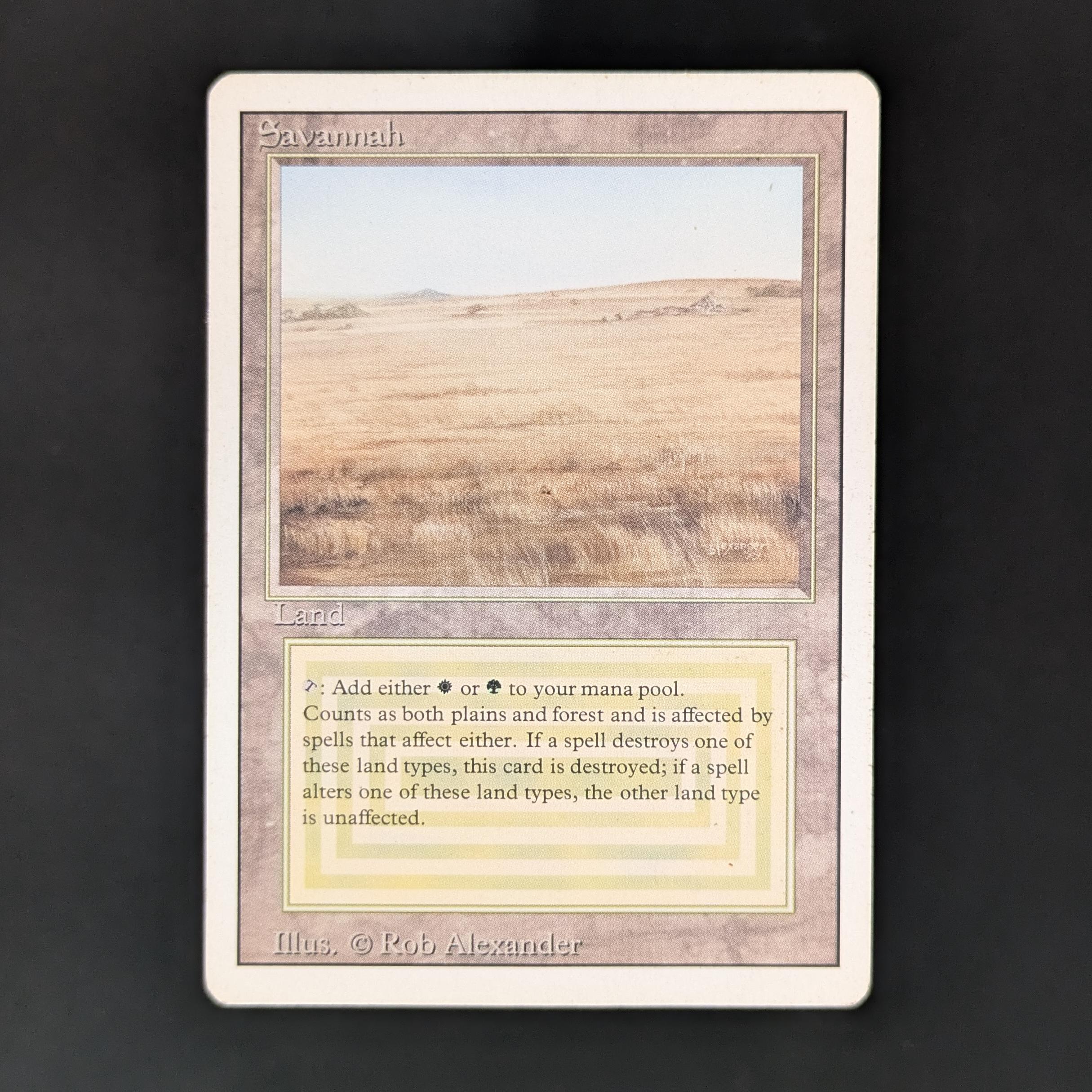 MTG Singles - Savannah - Revised - PL - 33702