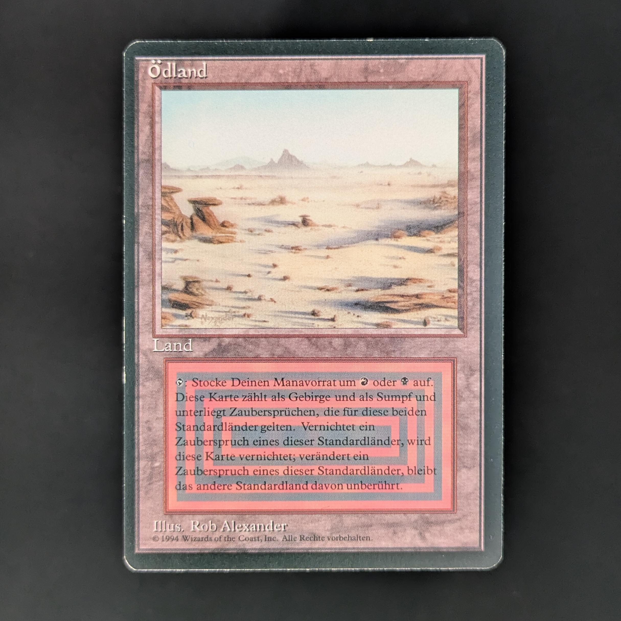 MTG Singles - Badlands - Foreign Black Bordered - German - GD - 33707