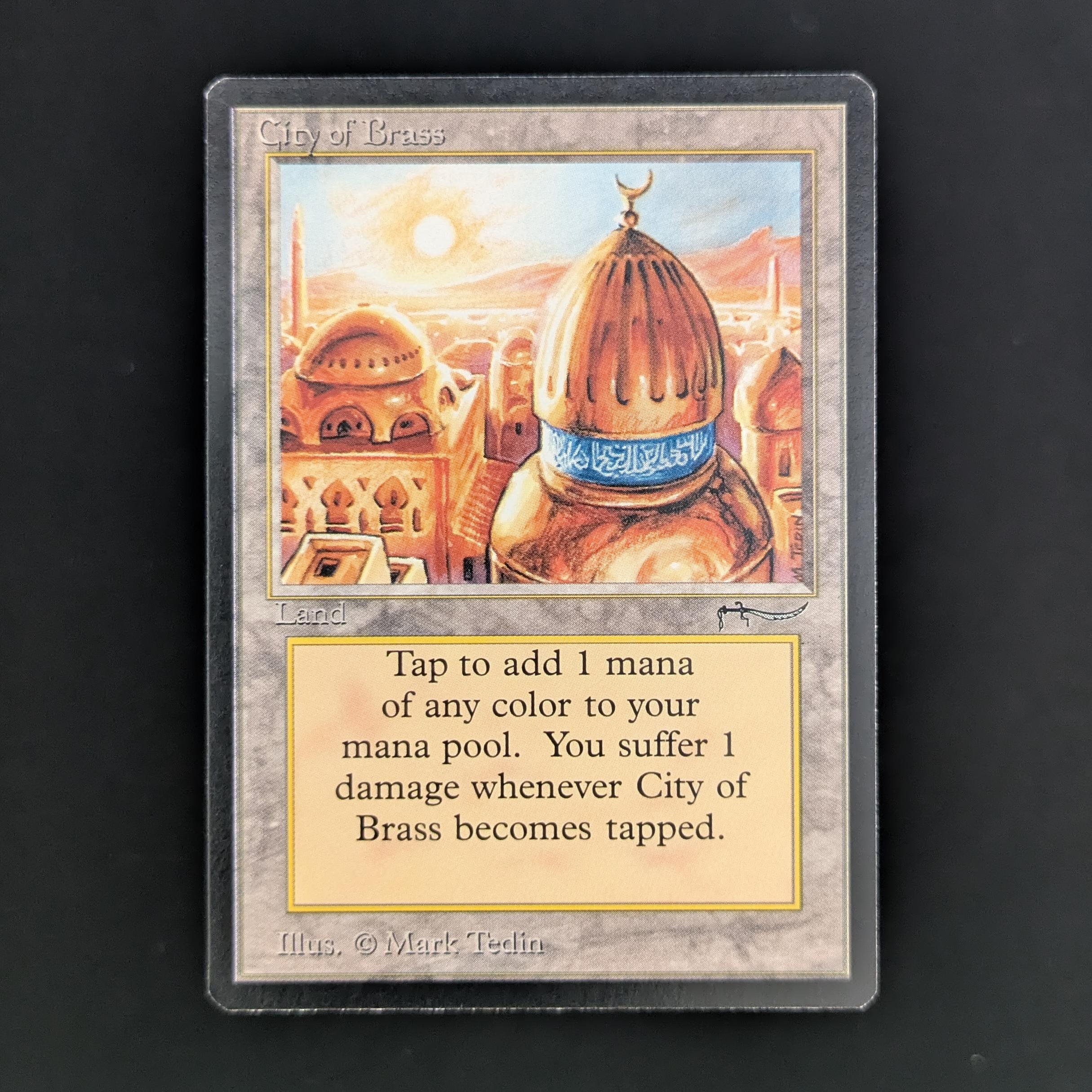 MTG Singles - City of Brass - Arabian Nights - NM - 33791