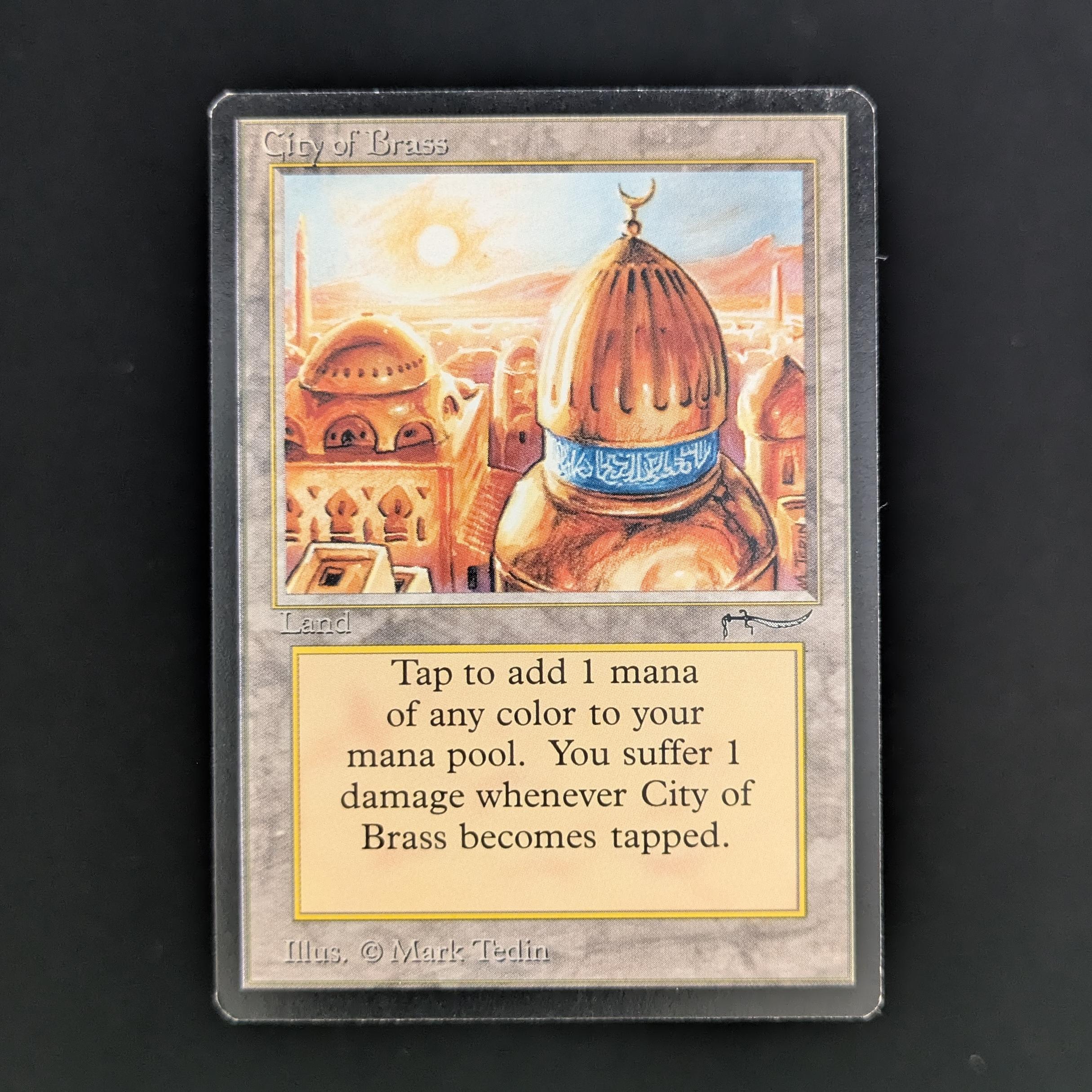 MTG Singles - City of Brass - Arabian Nights - GD - 33795