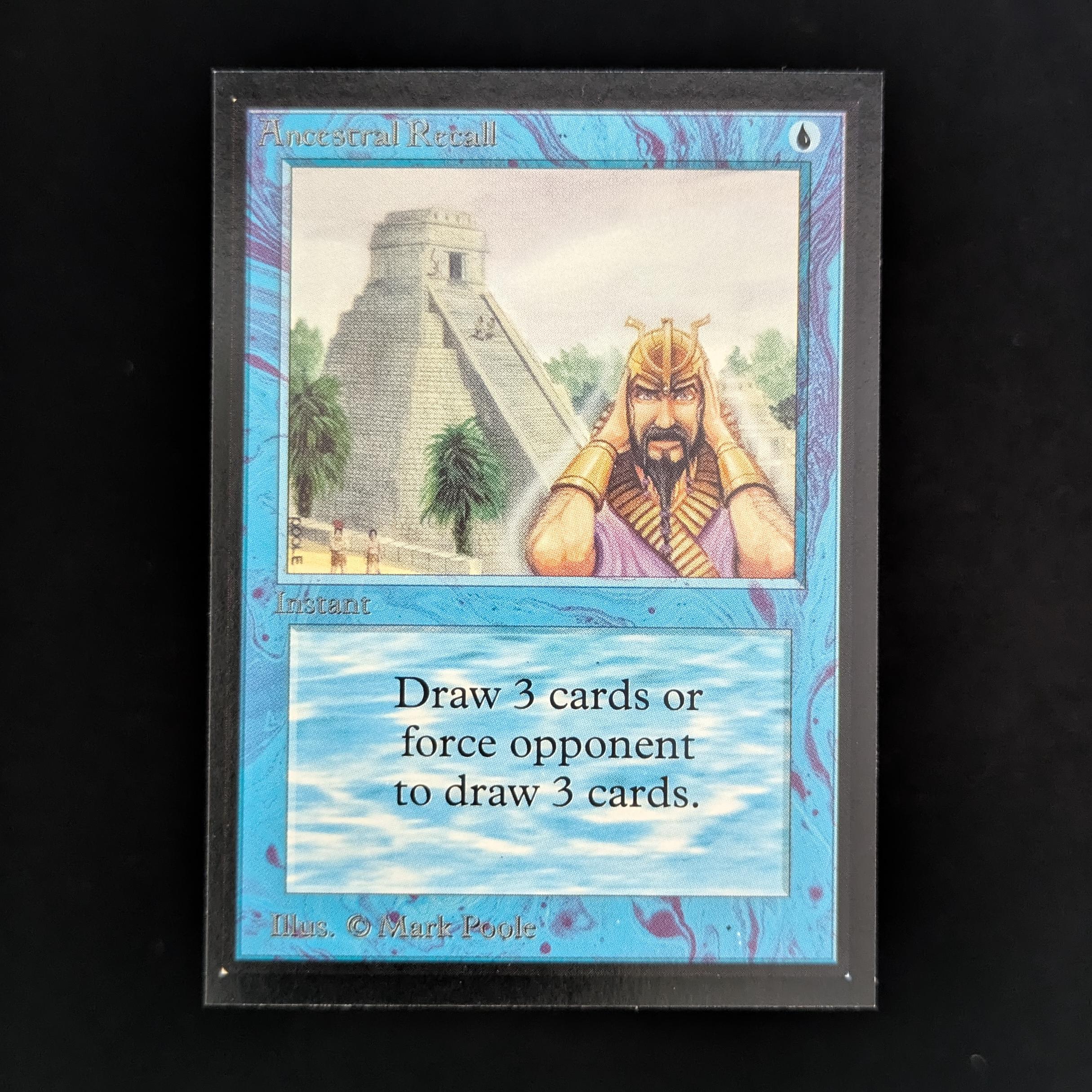 MTG Singles - Ancestral Recall - International Edition - NM - 33828