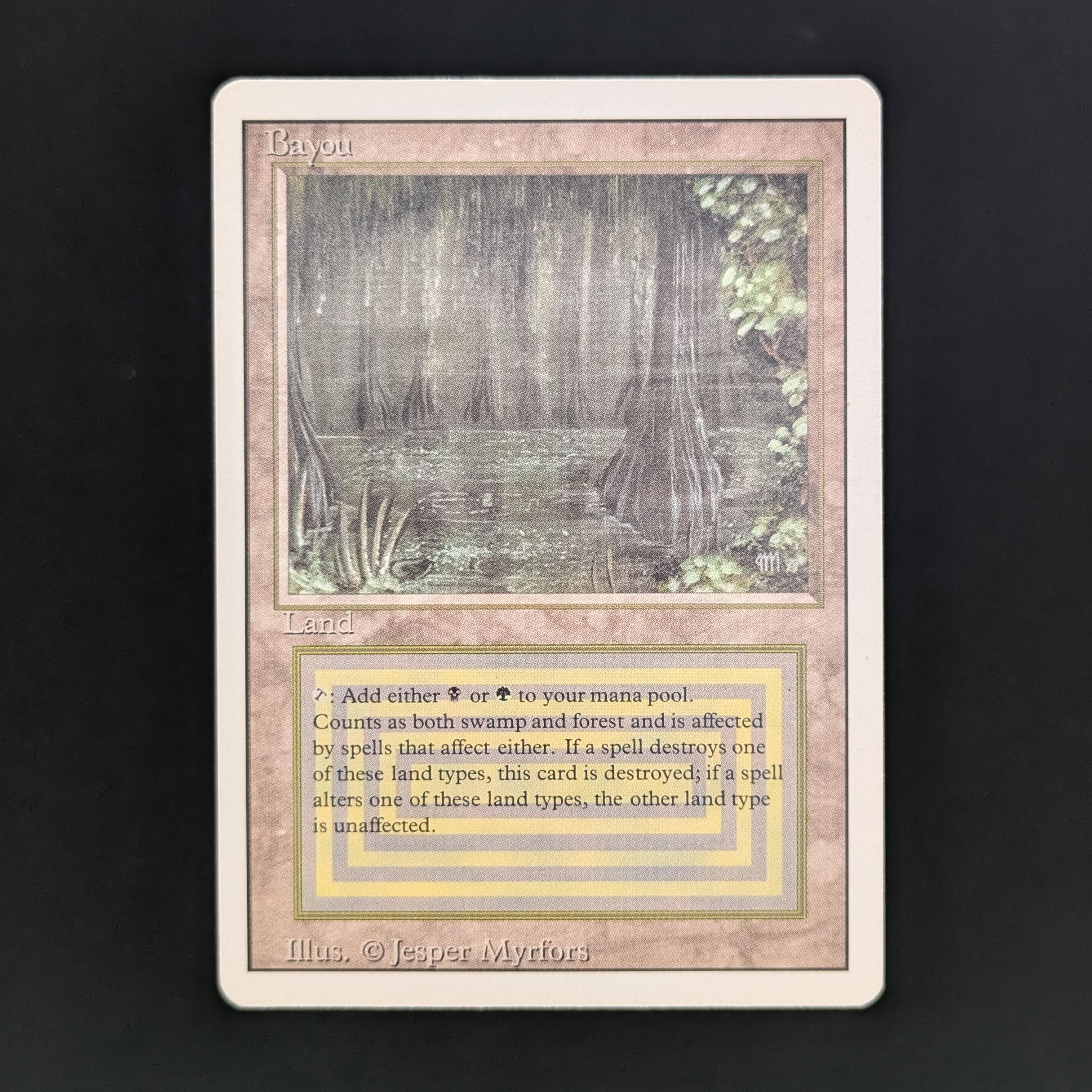 MTG Singles - Bayou - Revised - GD - 33854