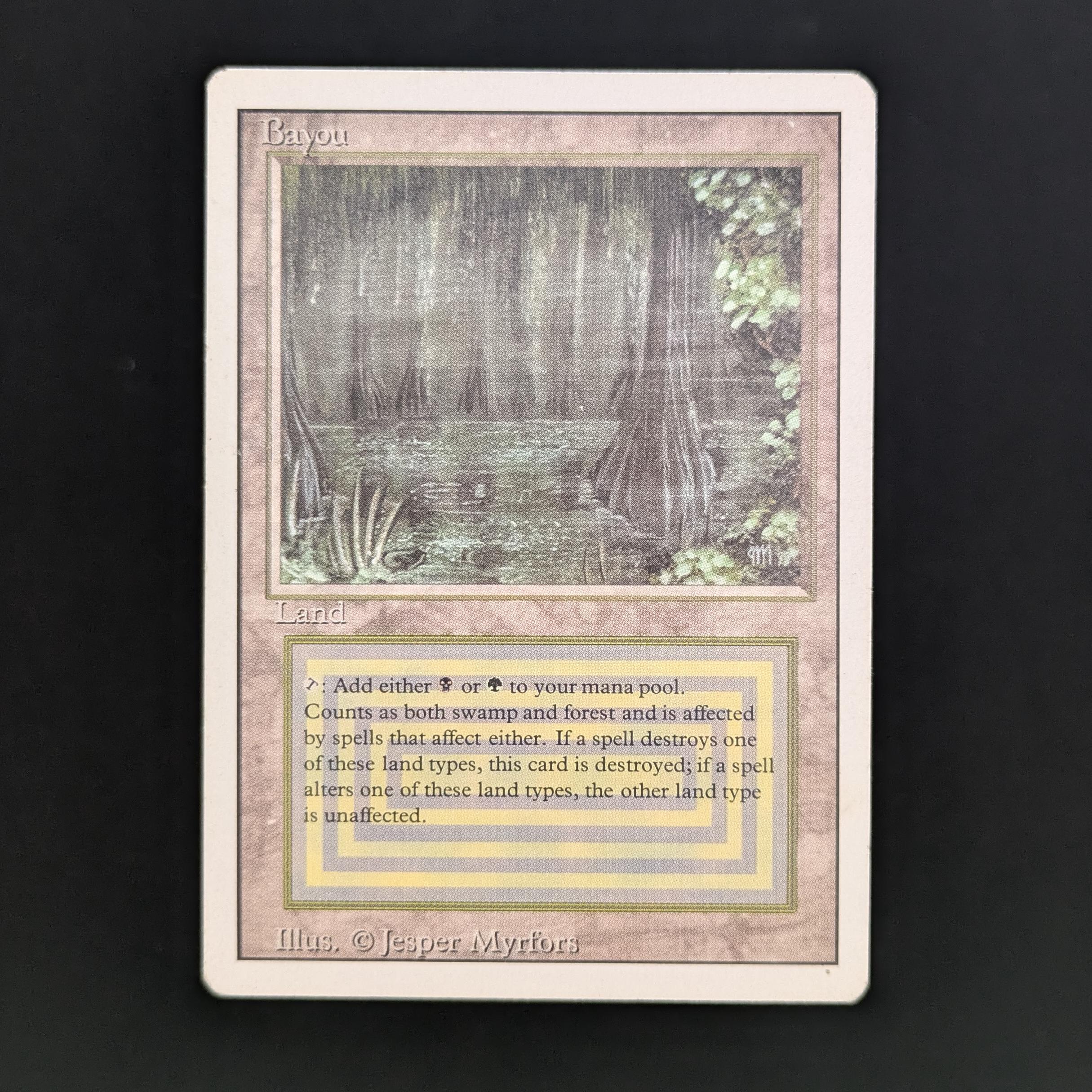 MTG Singles - Bayou - Revised - PL - 33857
