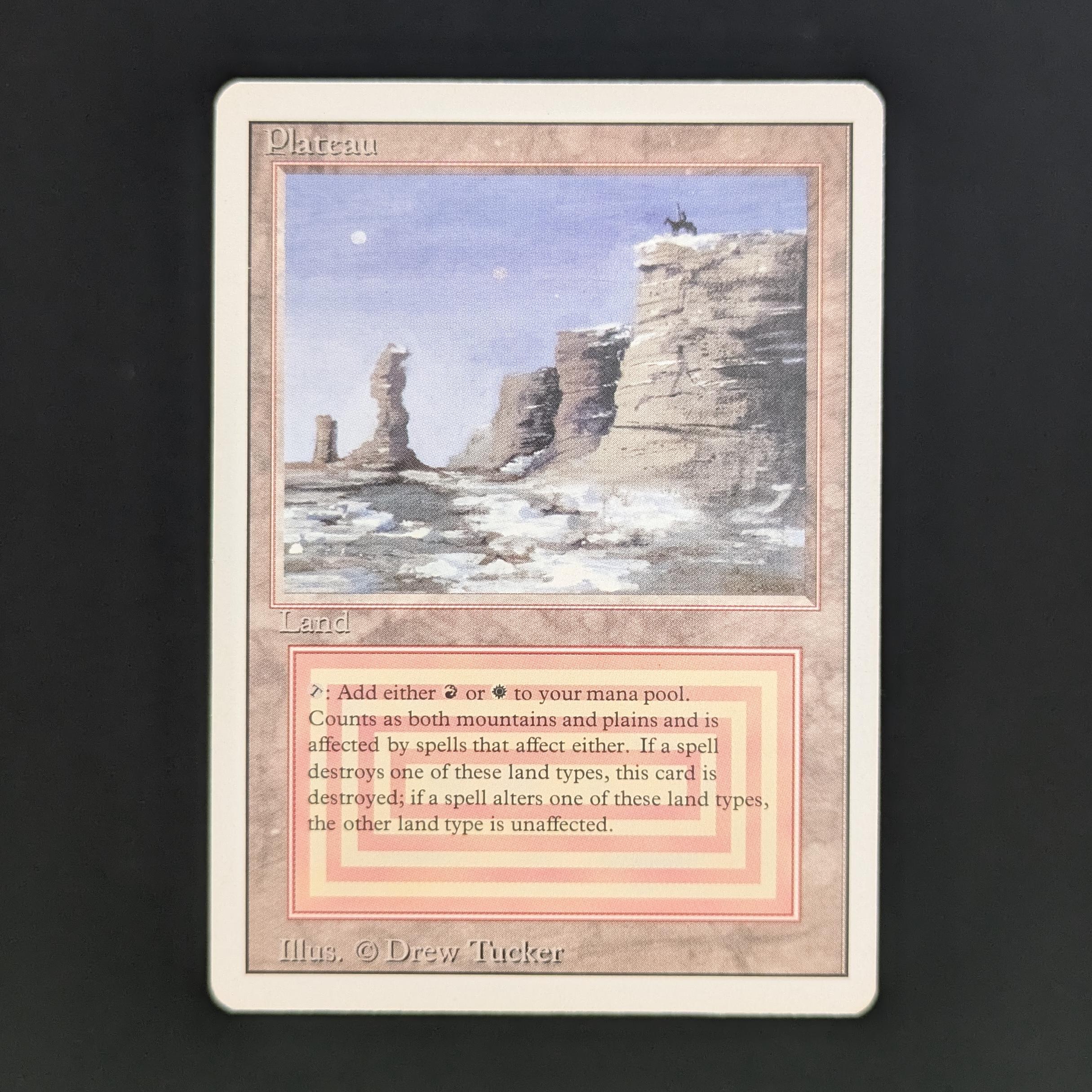 MTG Singles - Plateau - Revised - LP - 33858