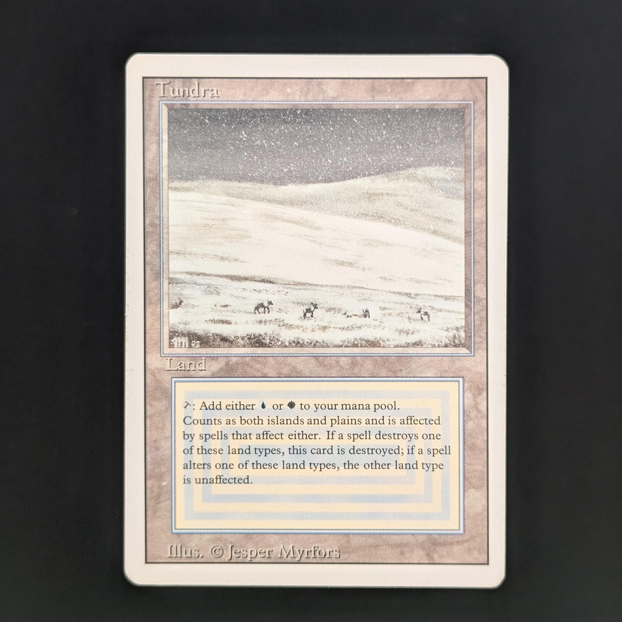 MTG (英)Tundra (Revised版) BGS9 Tundra - Revised