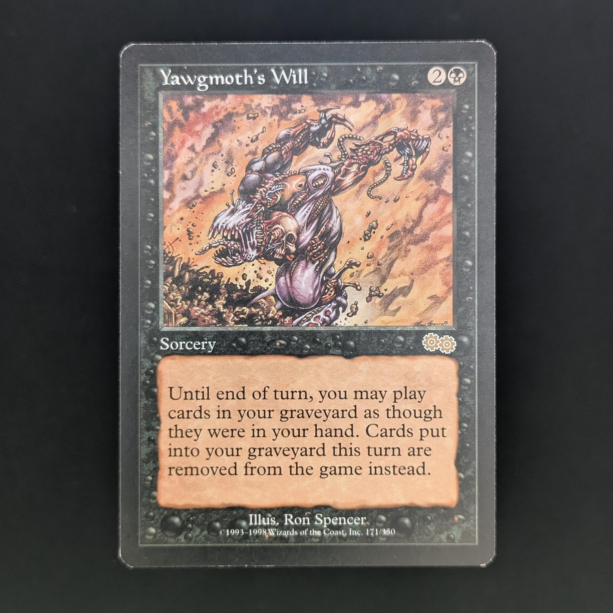 MTG Singles - Yawgmoth's Will - Urza's Saga - English - GD - 33899