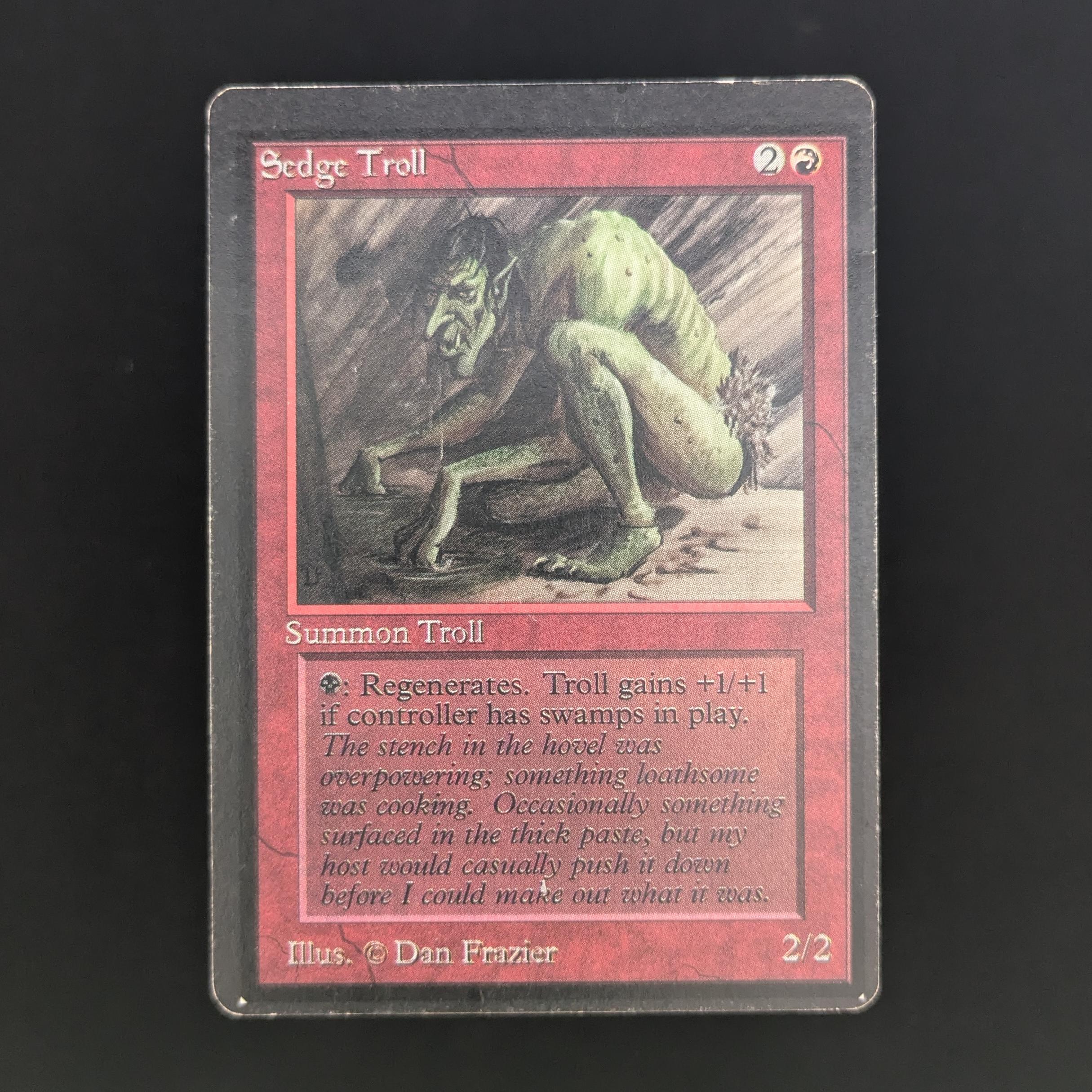 MTG Singles - Sedge Troll - Beta - 