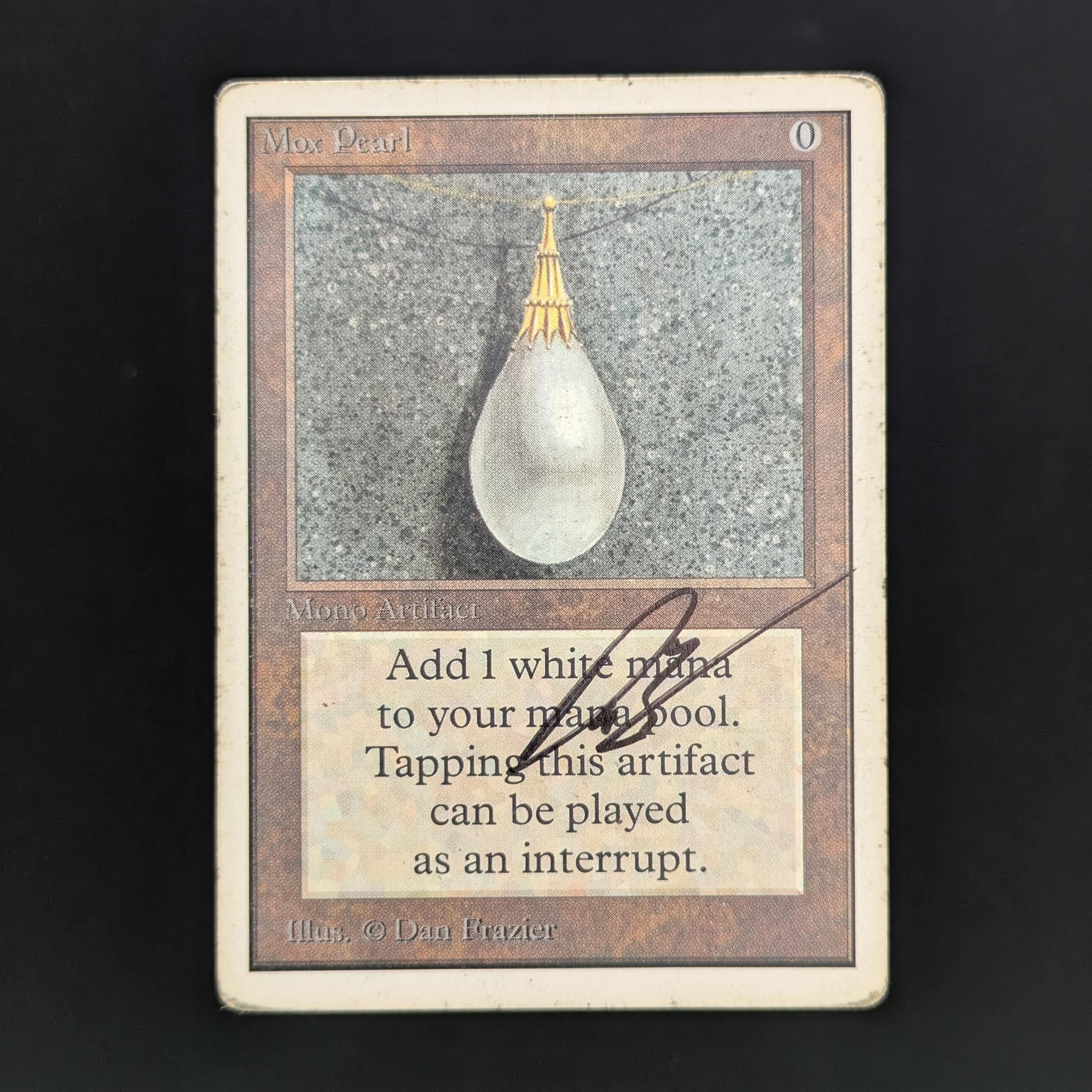 MTG Singles - Mox Pearl - Unlimited - PL - SIGNED - 33997